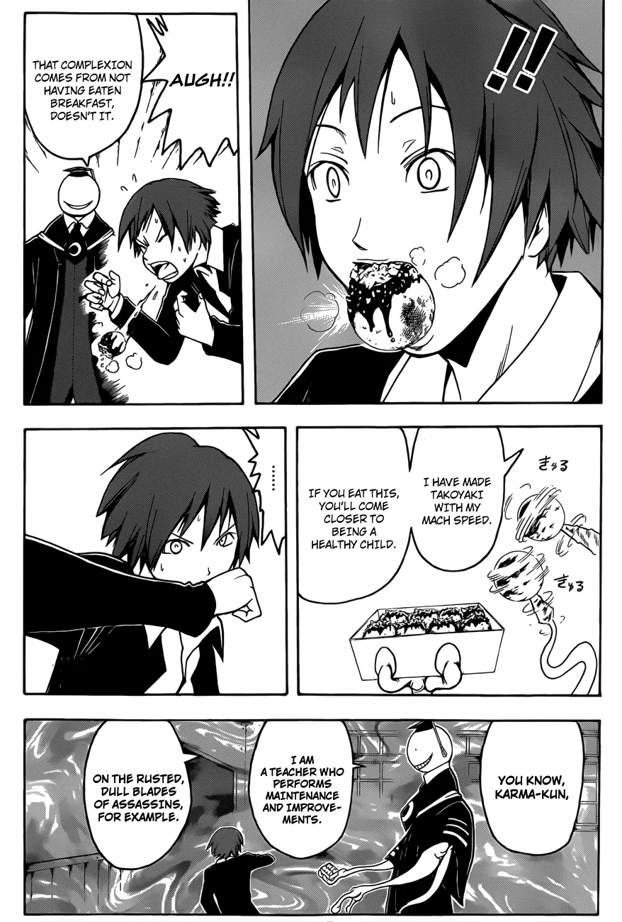Assassination Classroom, chapter 5, page 21