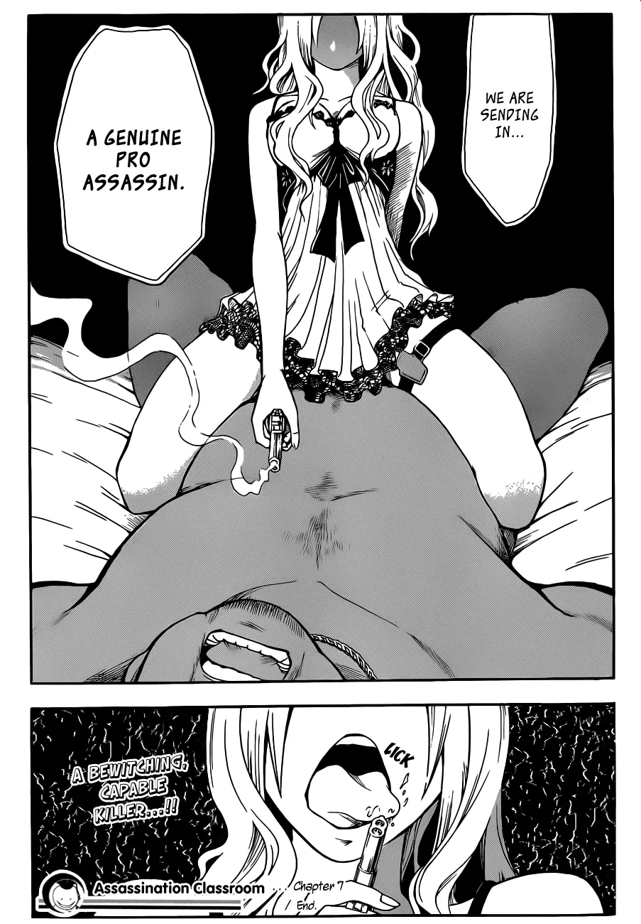 Assassination Classroom, chapter 7, page 20