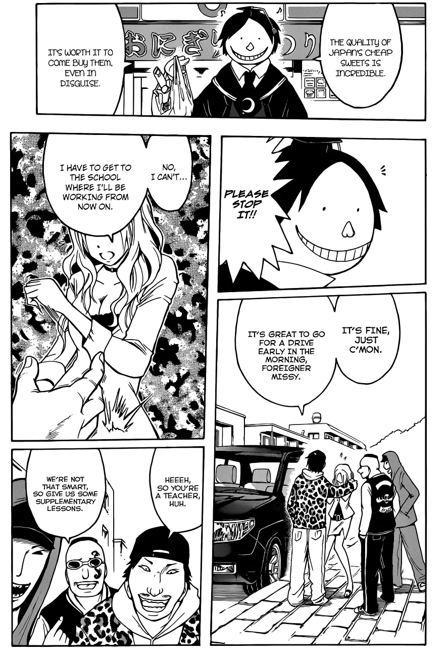 Assassination Classroom, chapter 8, page 4