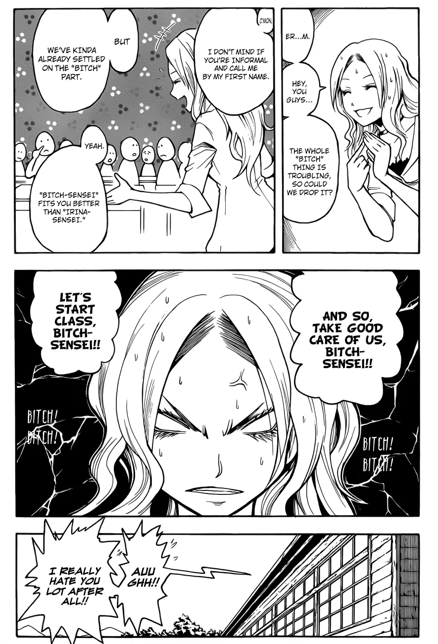 Assassination Classroom, chapter 10, page 20