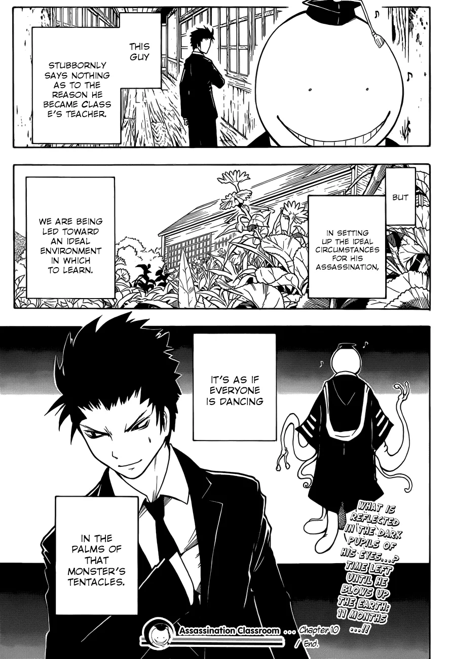 Assassination Classroom, chapter 10, page 22