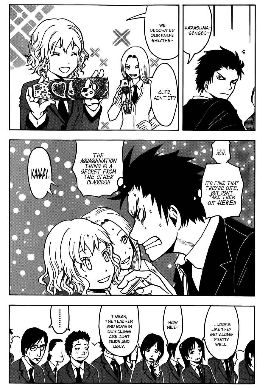 Assassination Classroom, chapter 11, page 8
