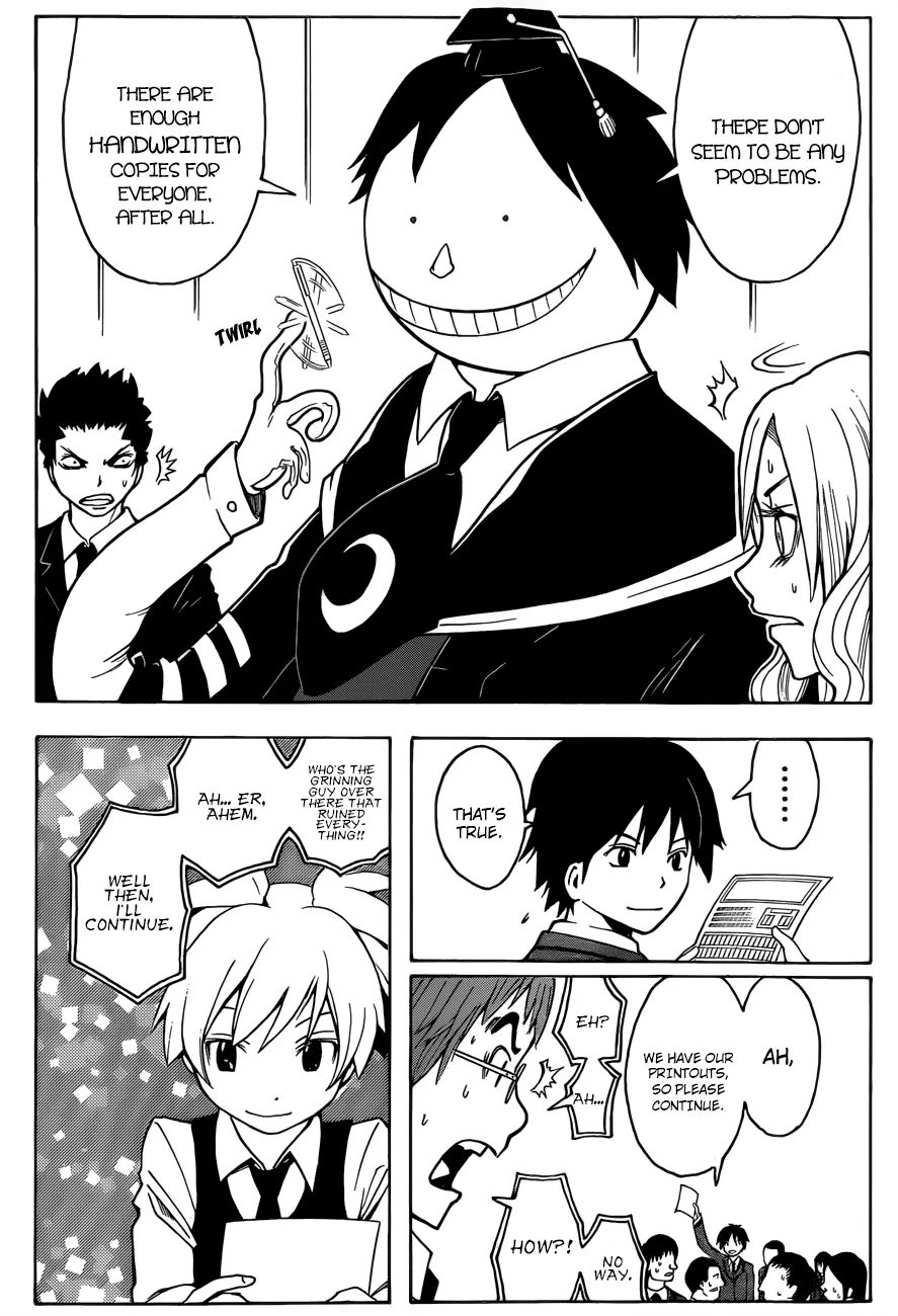 Assassination Classroom, chapter 11, page 14