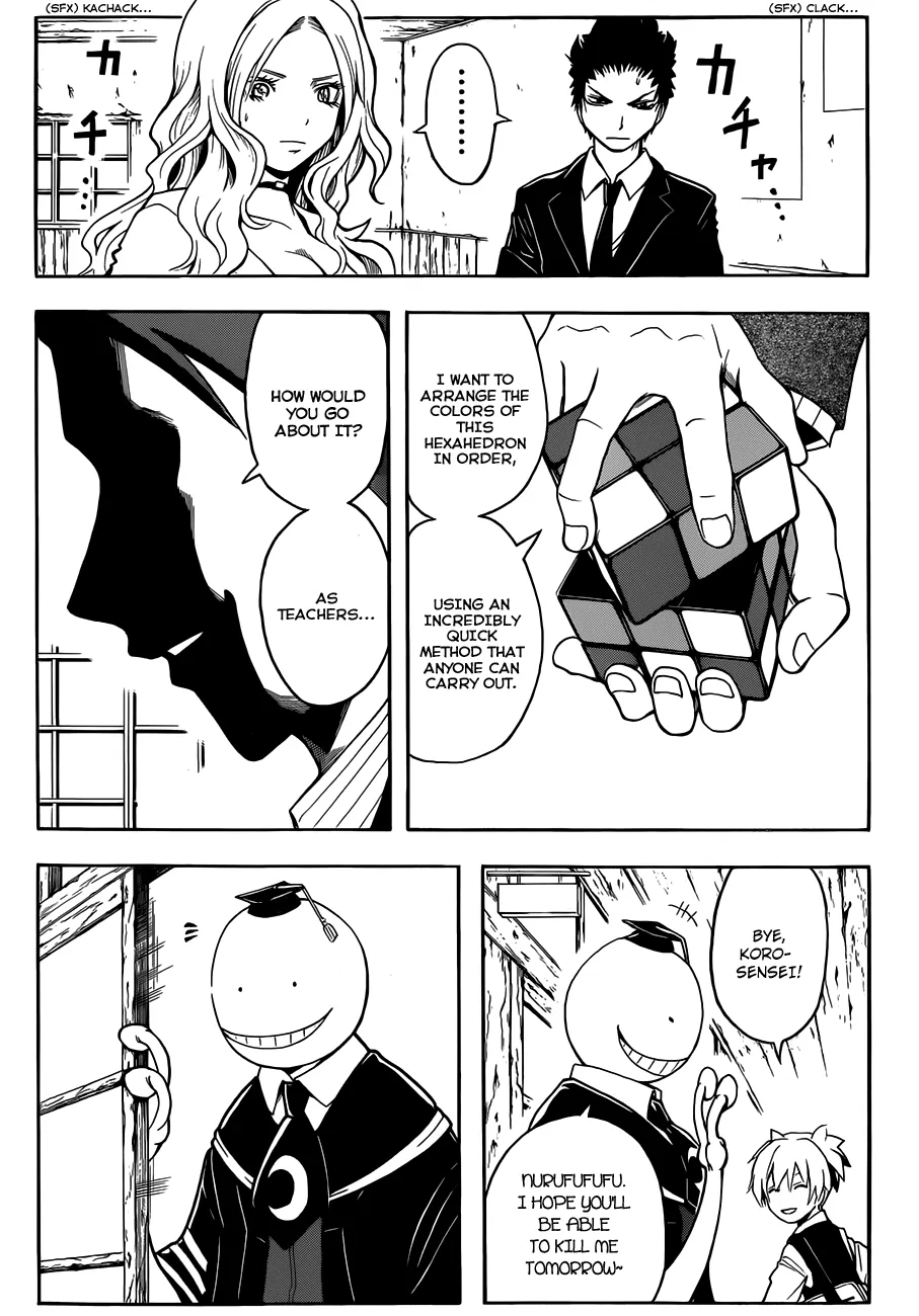 Assassination Classroom, chapter 12, page 8