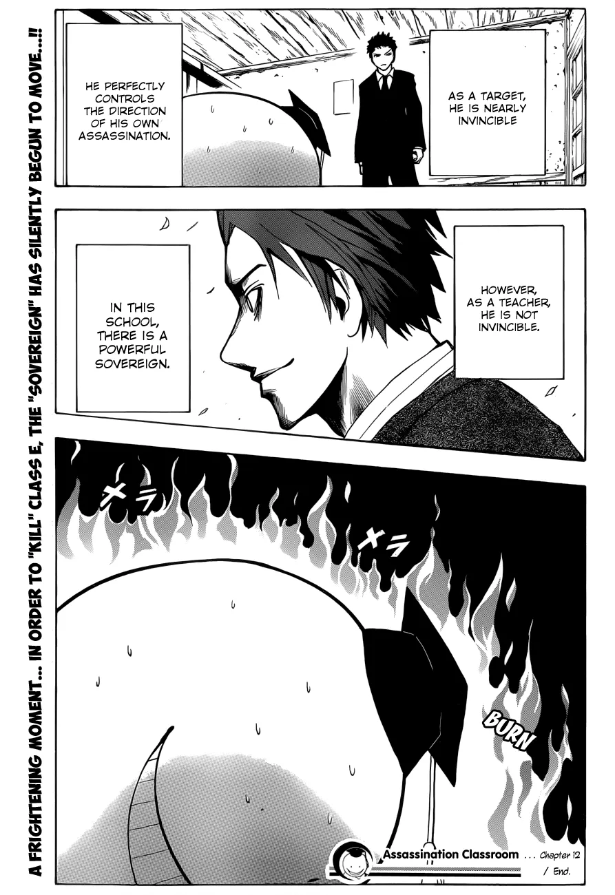 Assassination Classroom, chapter 12, page 20