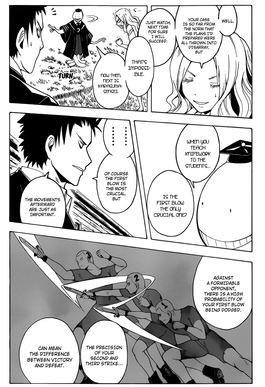 Assassination Classroom, chapter 13, page 12