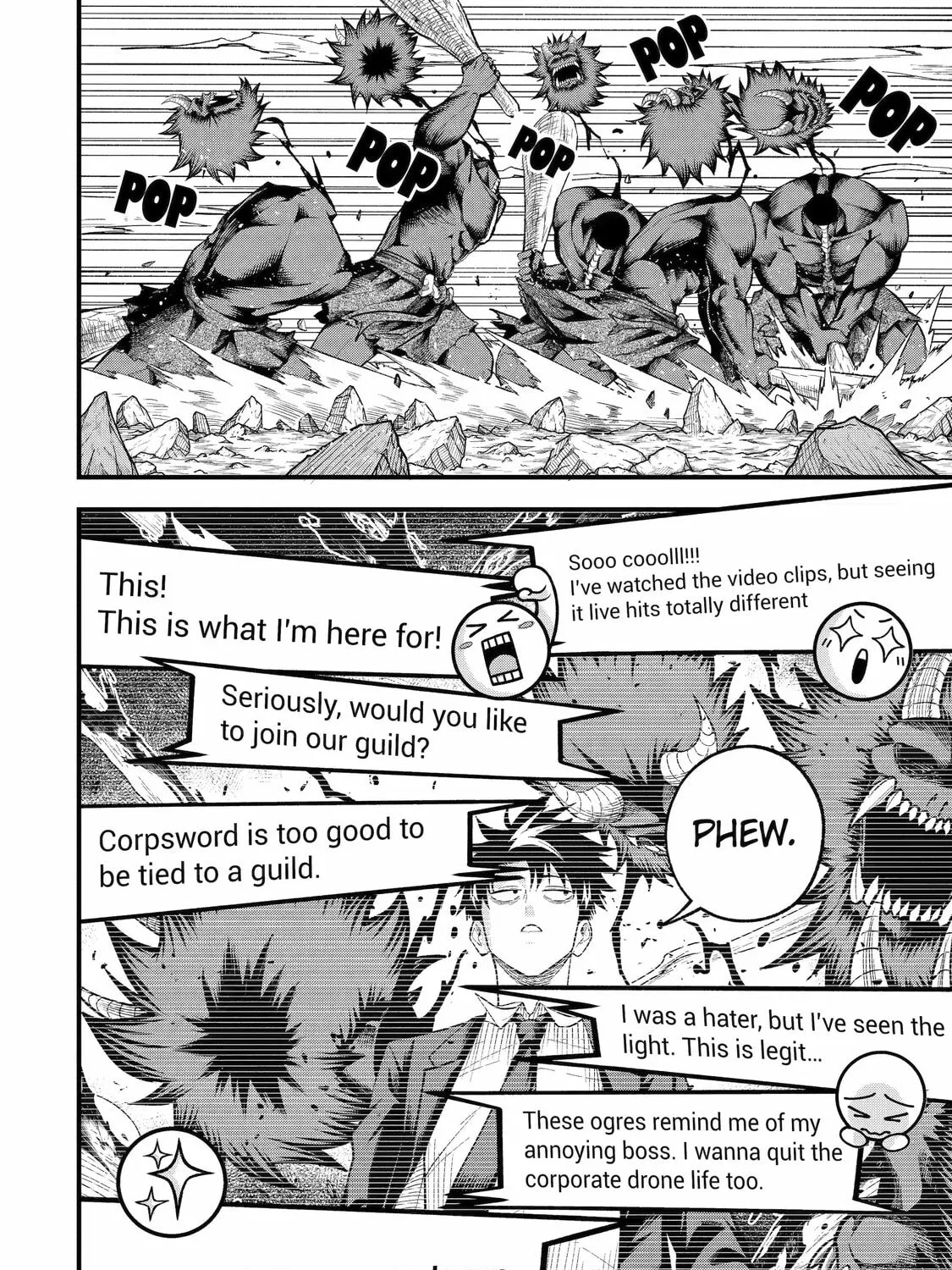 The Corporate Slave Sword Master Becomes a Broadcaster, chapter 8, page 64