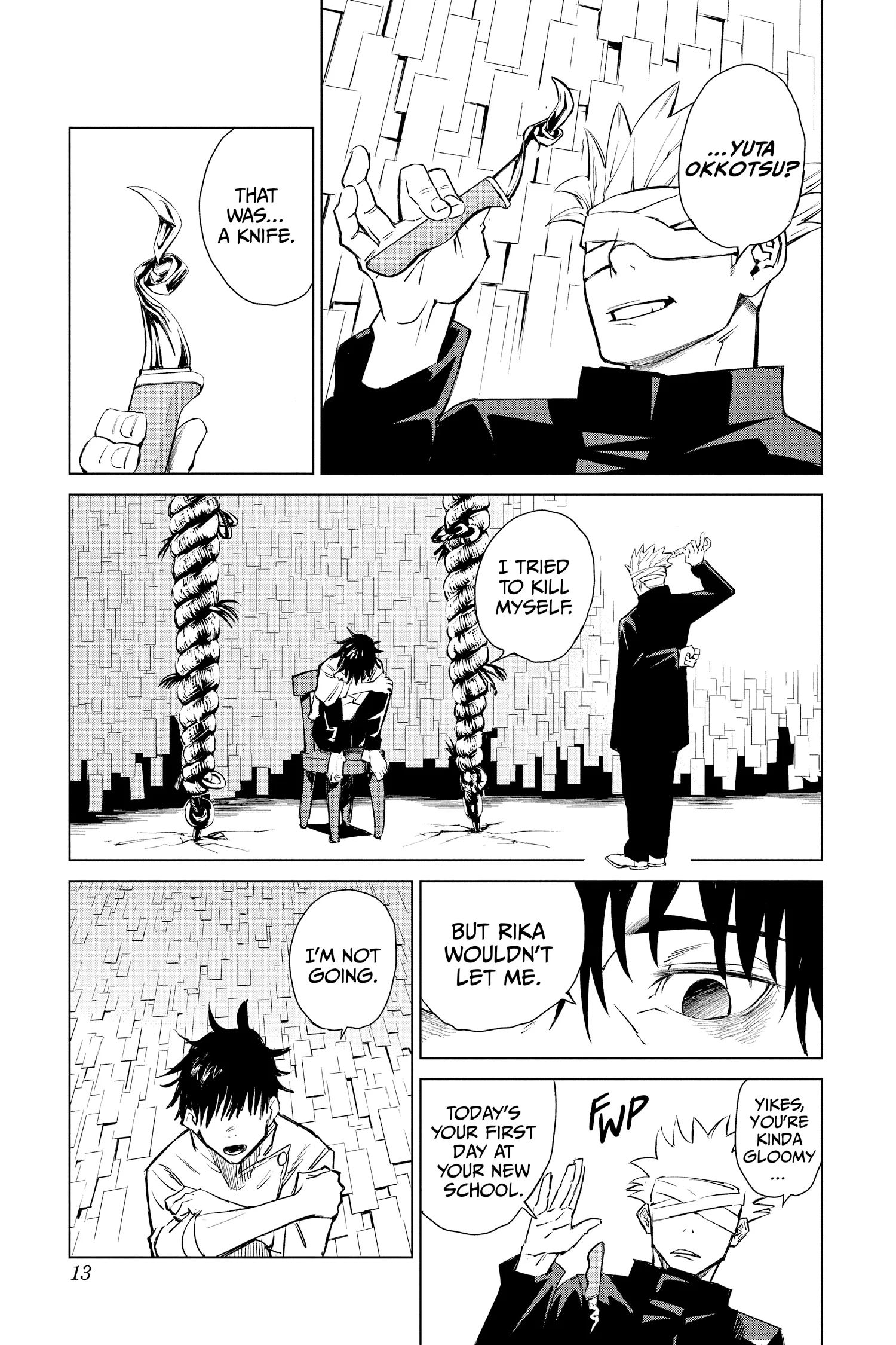 Jujutsu Kaisen 0 Manga, chapter Full Vol, page 13