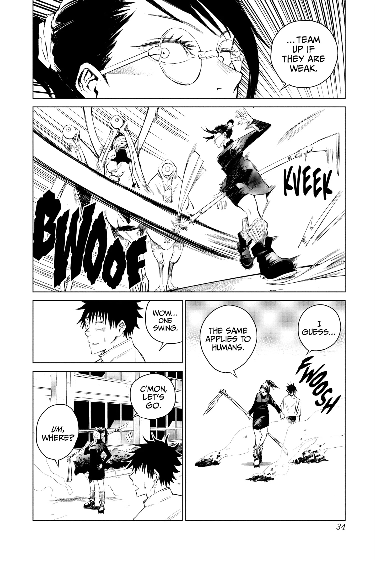 Jujutsu Kaisen 0 Manga, chapter Full Vol, page 34