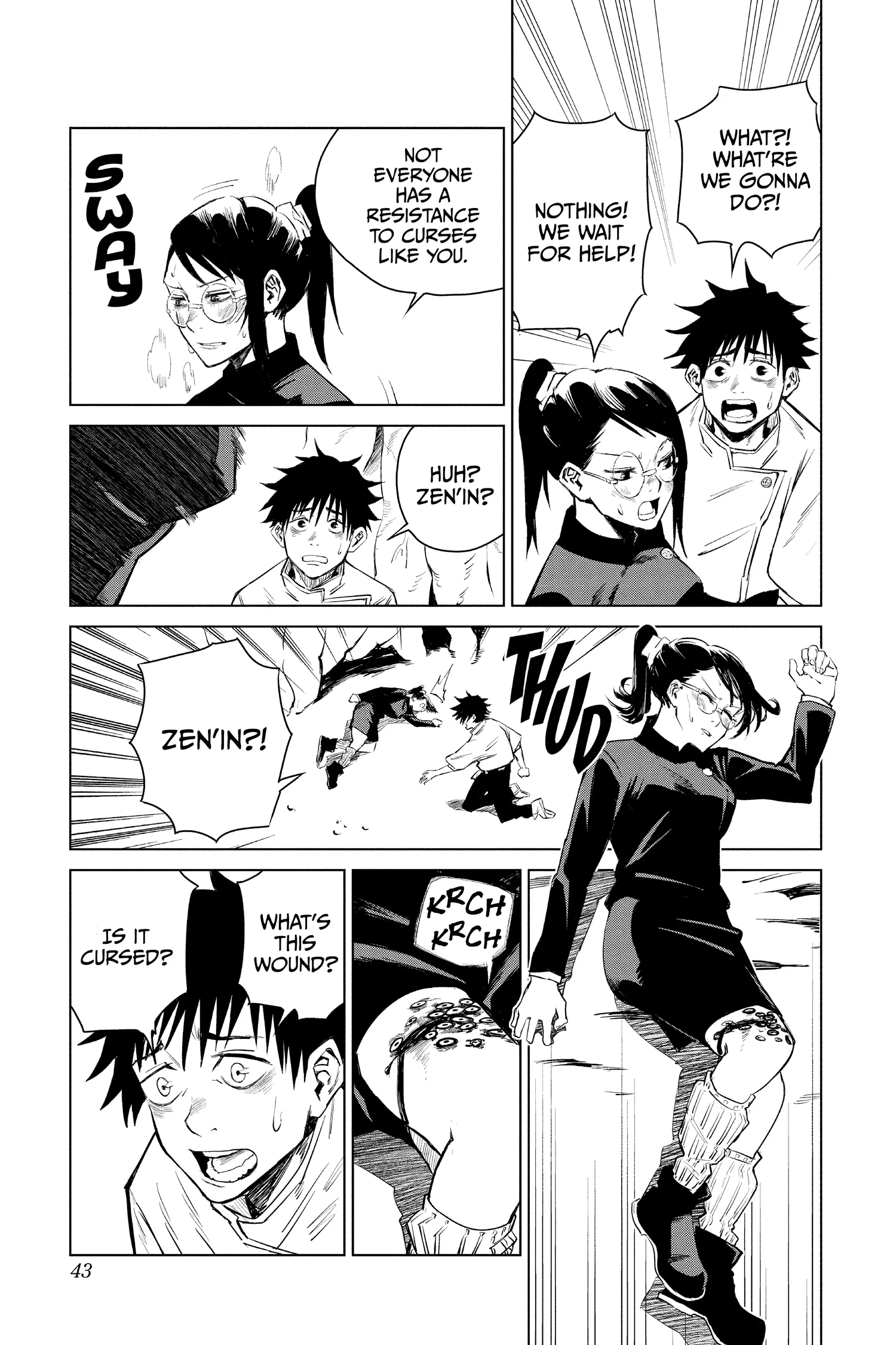 Jujutsu Kaisen 0 Manga, chapter Full Vol, page 43