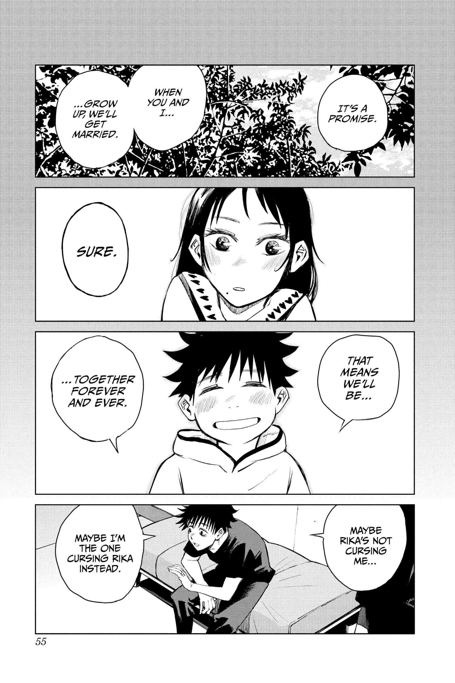 Jujutsu Kaisen 0 Manga, chapter Full Vol, page 55