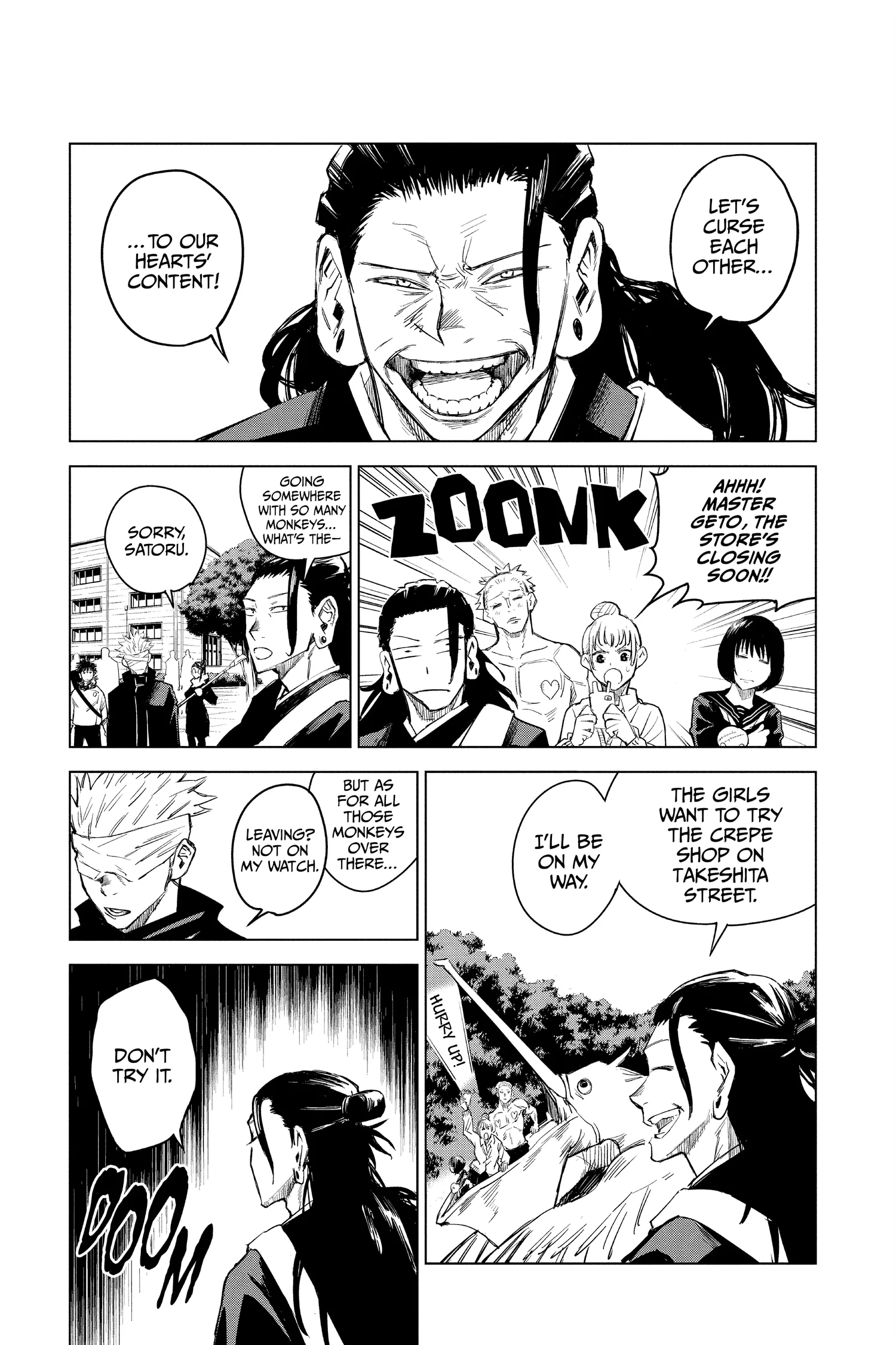 Jujutsu Kaisen 0 Manga, chapter Full Vol, page 121