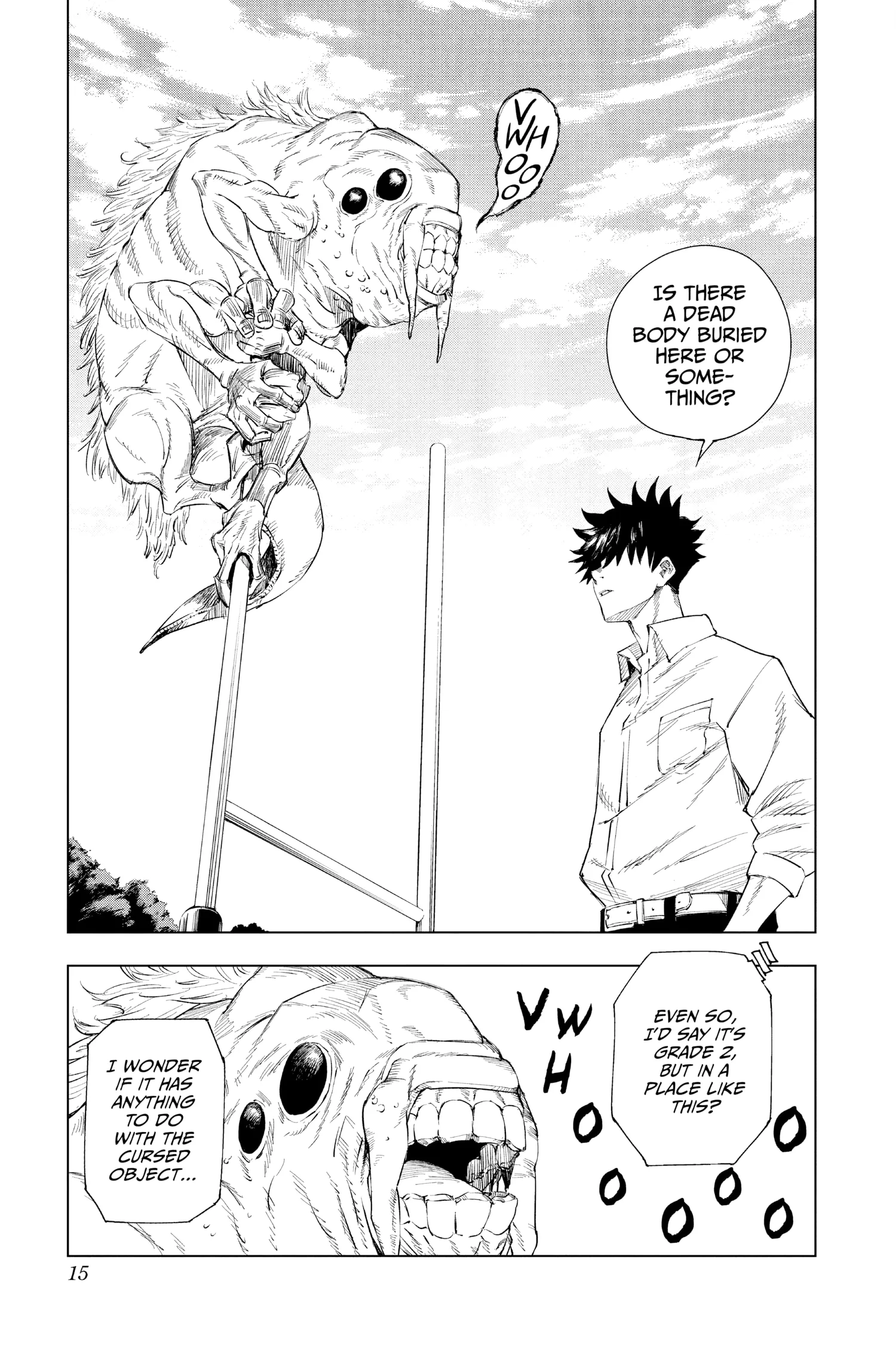 Jujutsu Kaisen (JJK) Manga Online, chapter Vol 1, page 15