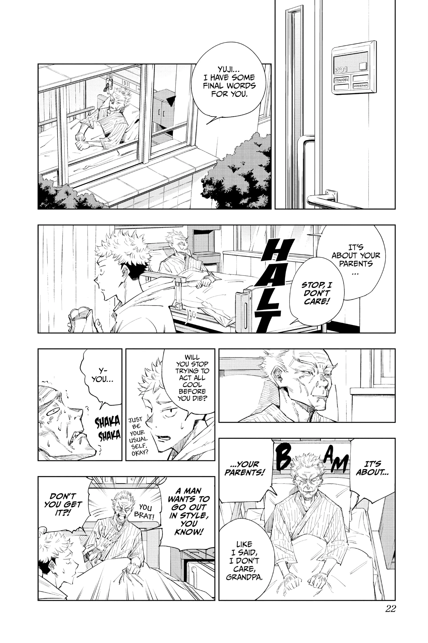 Jujutsu Kaisen (JJK) Manga Online, chapter Vol 1, page 22