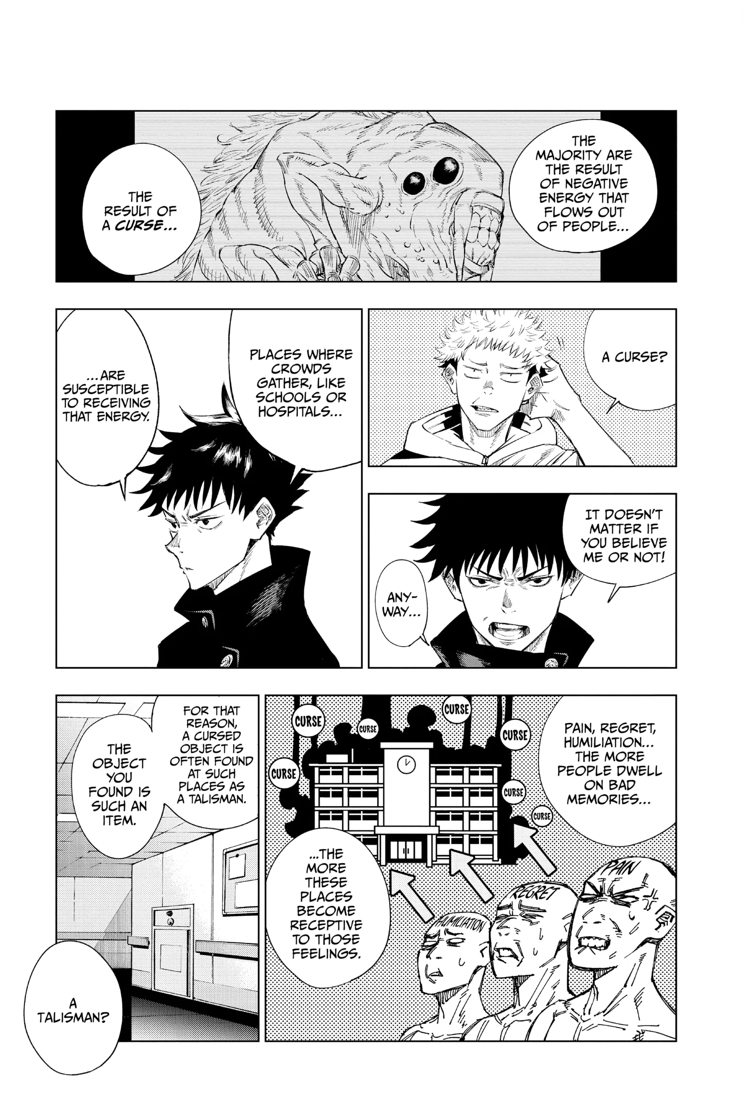 Jujutsu Kaisen (JJK) Manga Online, chapter Vol 1, page 27