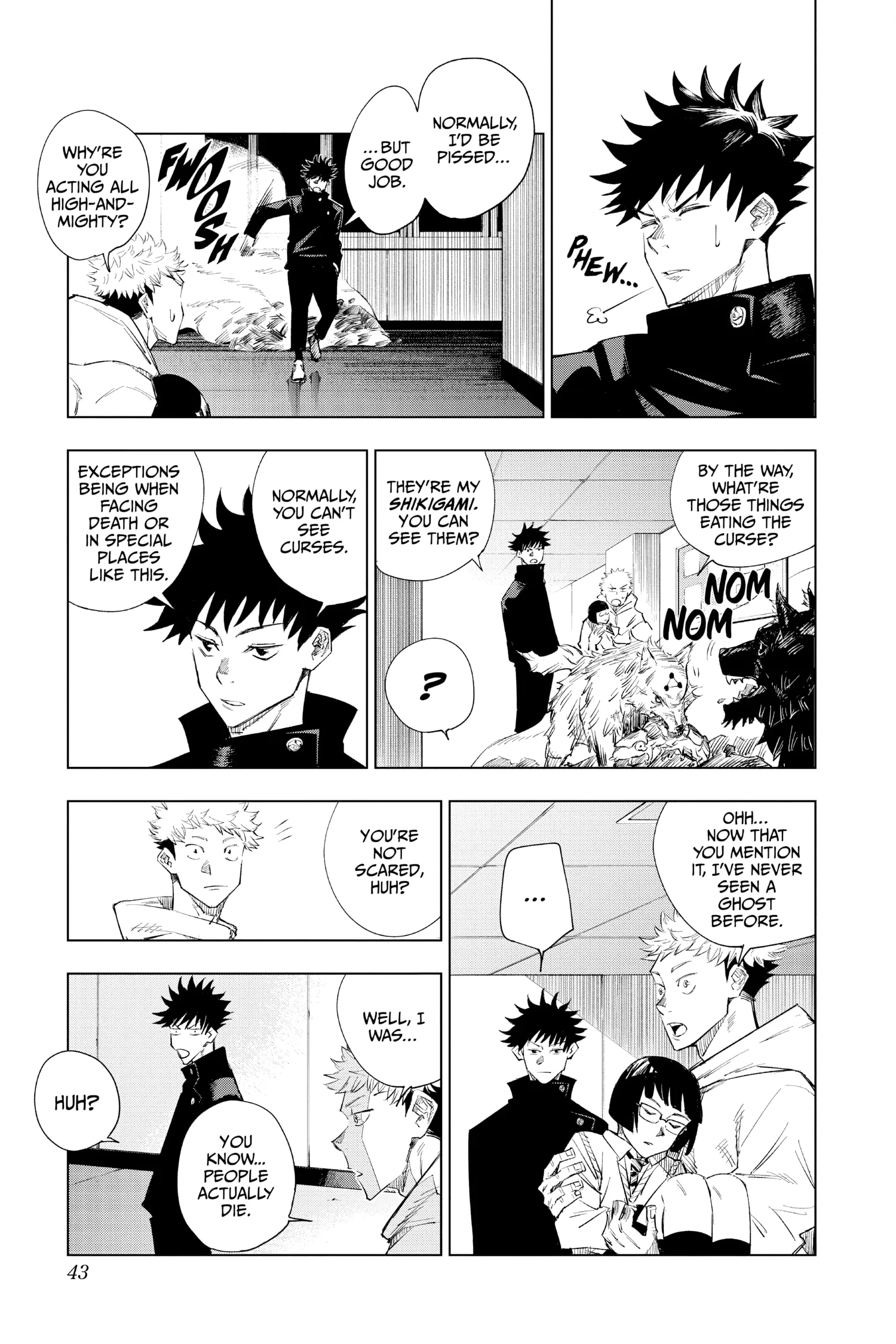 Jujutsu Kaisen (JJK) Manga Online, chapter Vol 1, page 42