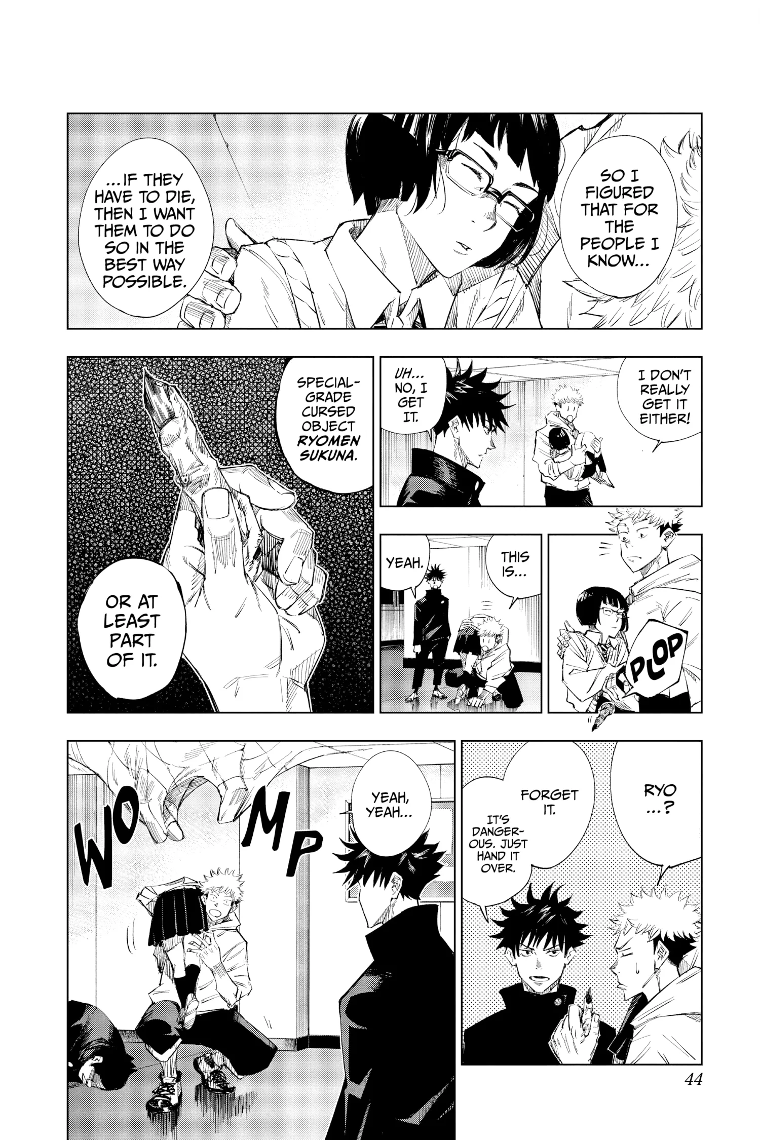 Jujutsu Kaisen (JJK) Manga Online, chapter Vol 1, page 43