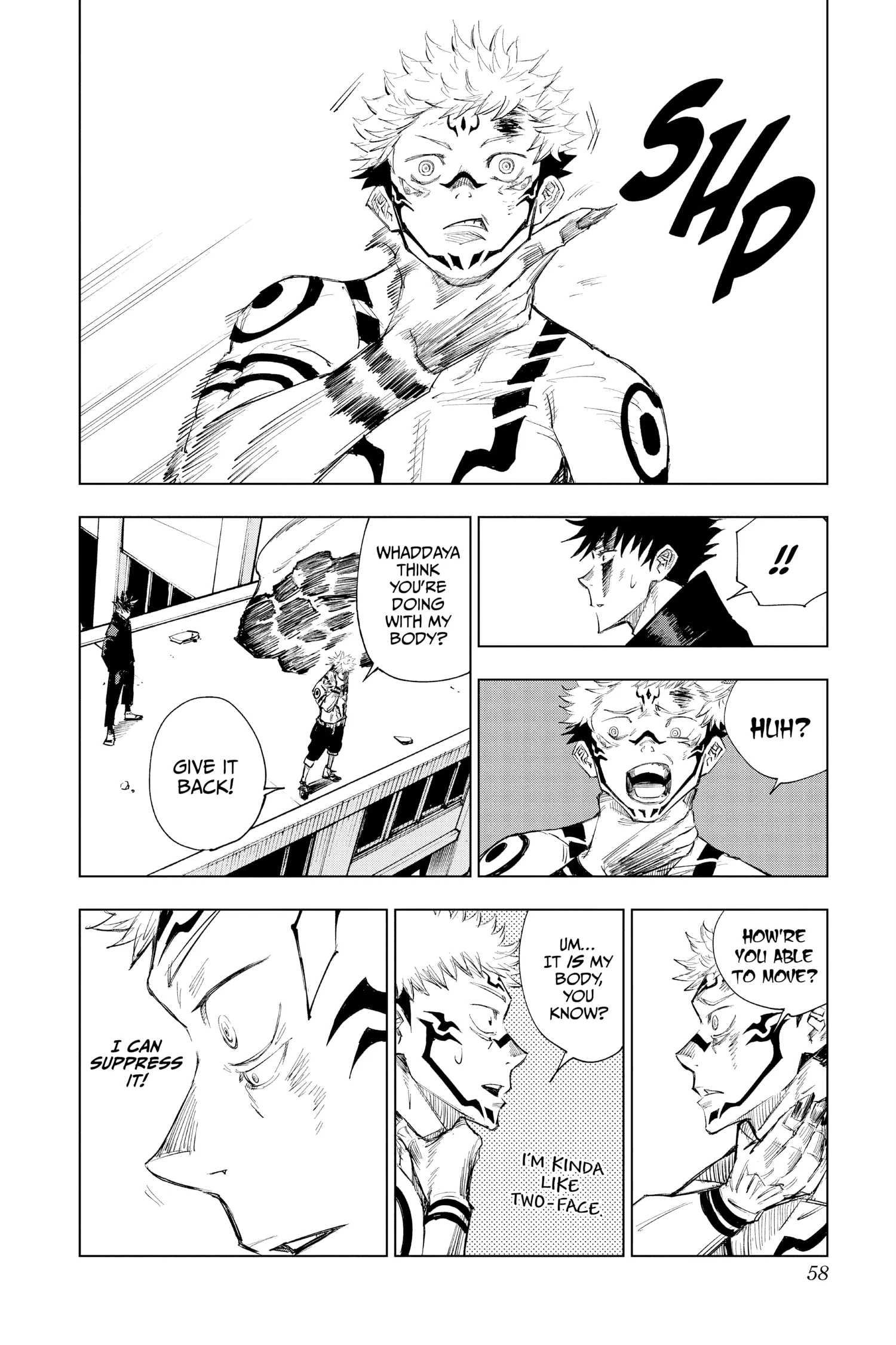 Jujutsu Kaisen (JJK) Manga Online, chapter Vol 1, page 56