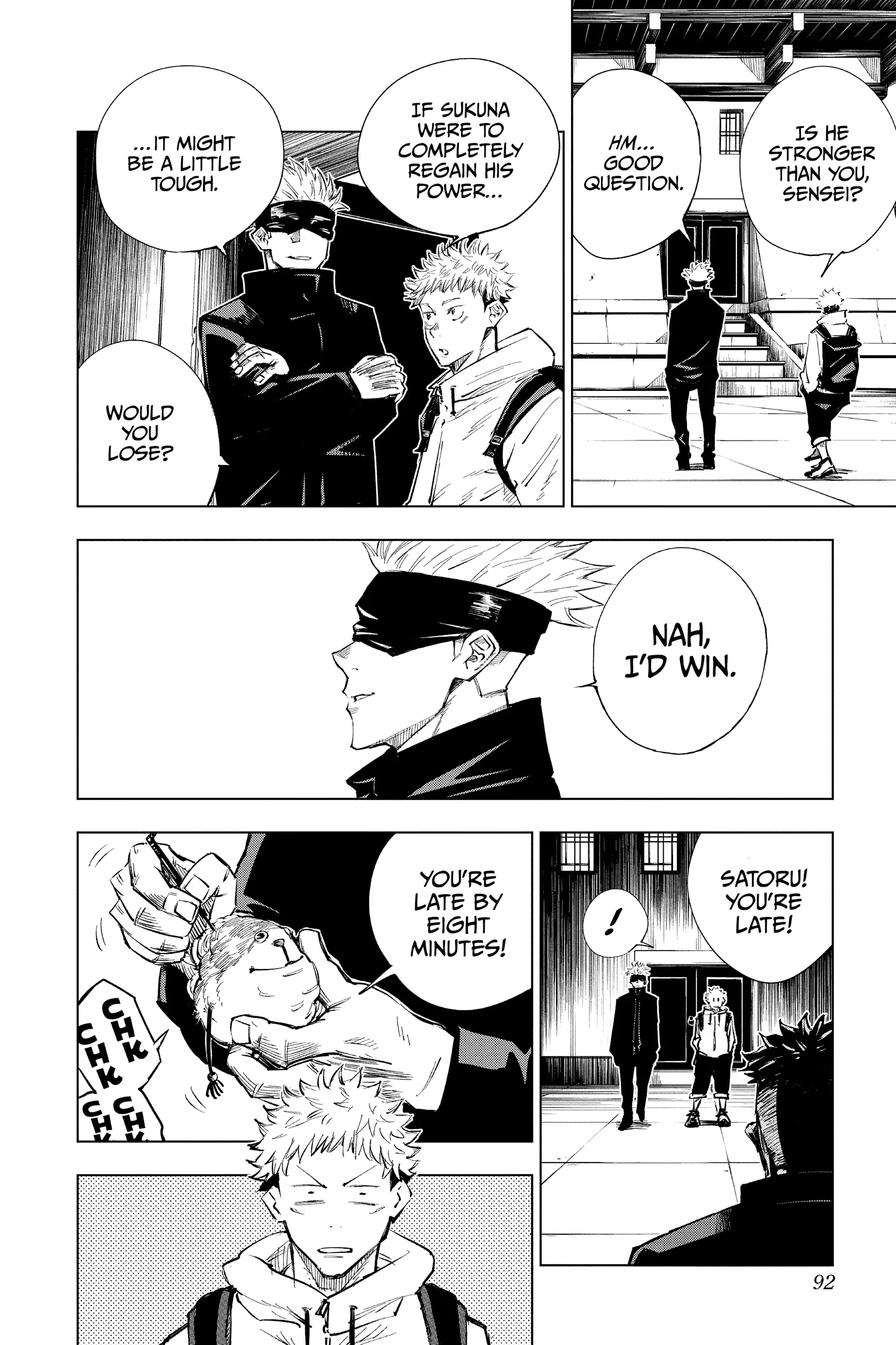 Jujutsu Kaisen (JJK) Manga Online, chapter Vol 1, page 89