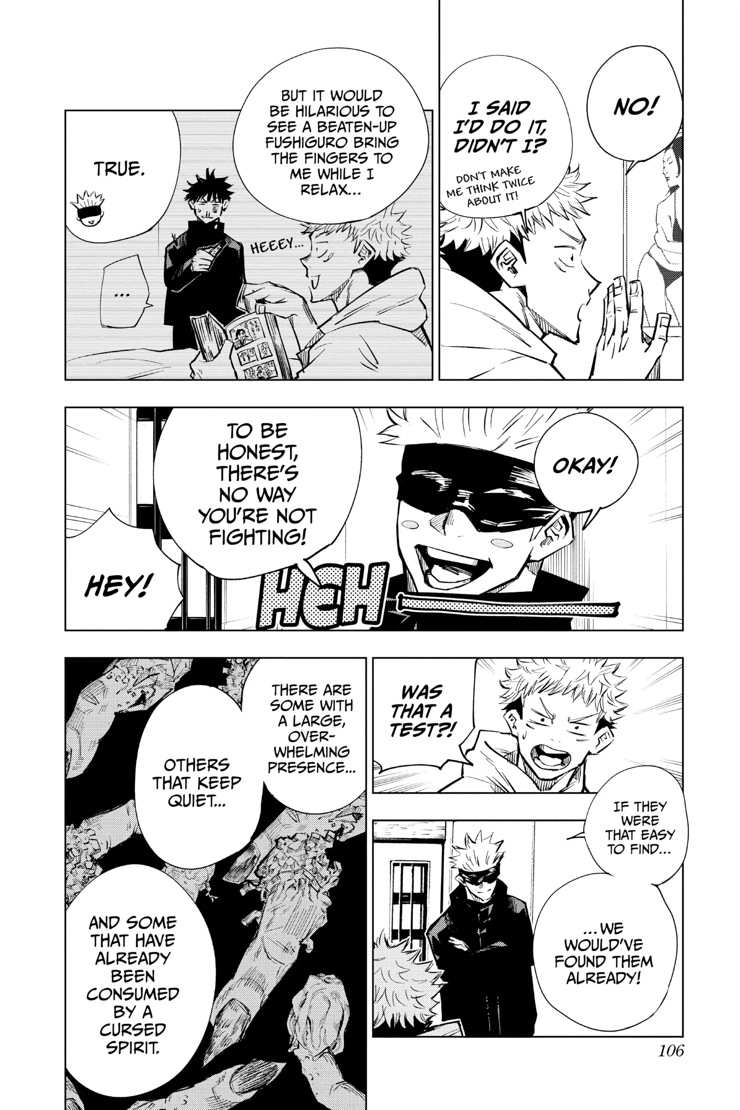 Jujutsu Kaisen (JJK) Manga Online, chapter Vol 1, page 103