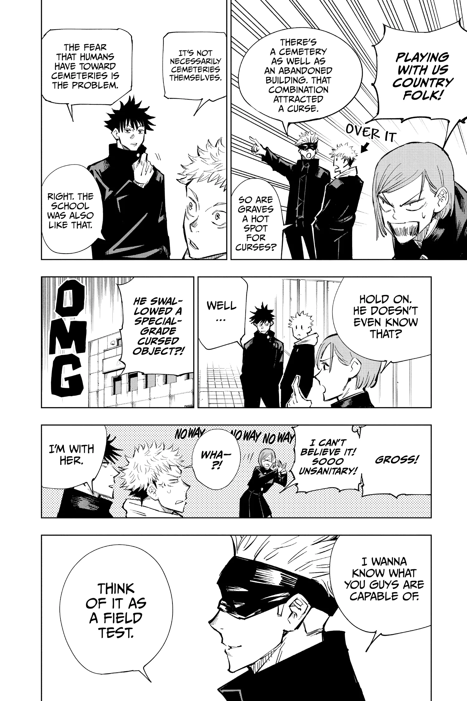 Jujutsu Kaisen (JJK) Manga Online, chapter Vol 1, page 115