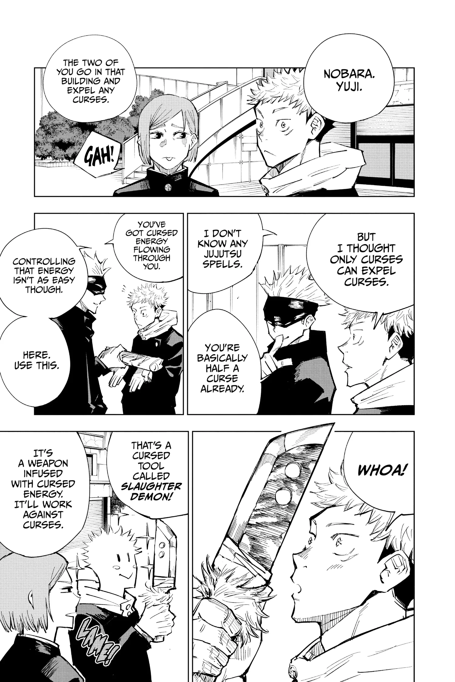 Jujutsu Kaisen (JJK) Manga Online, chapter Vol 1, page 116