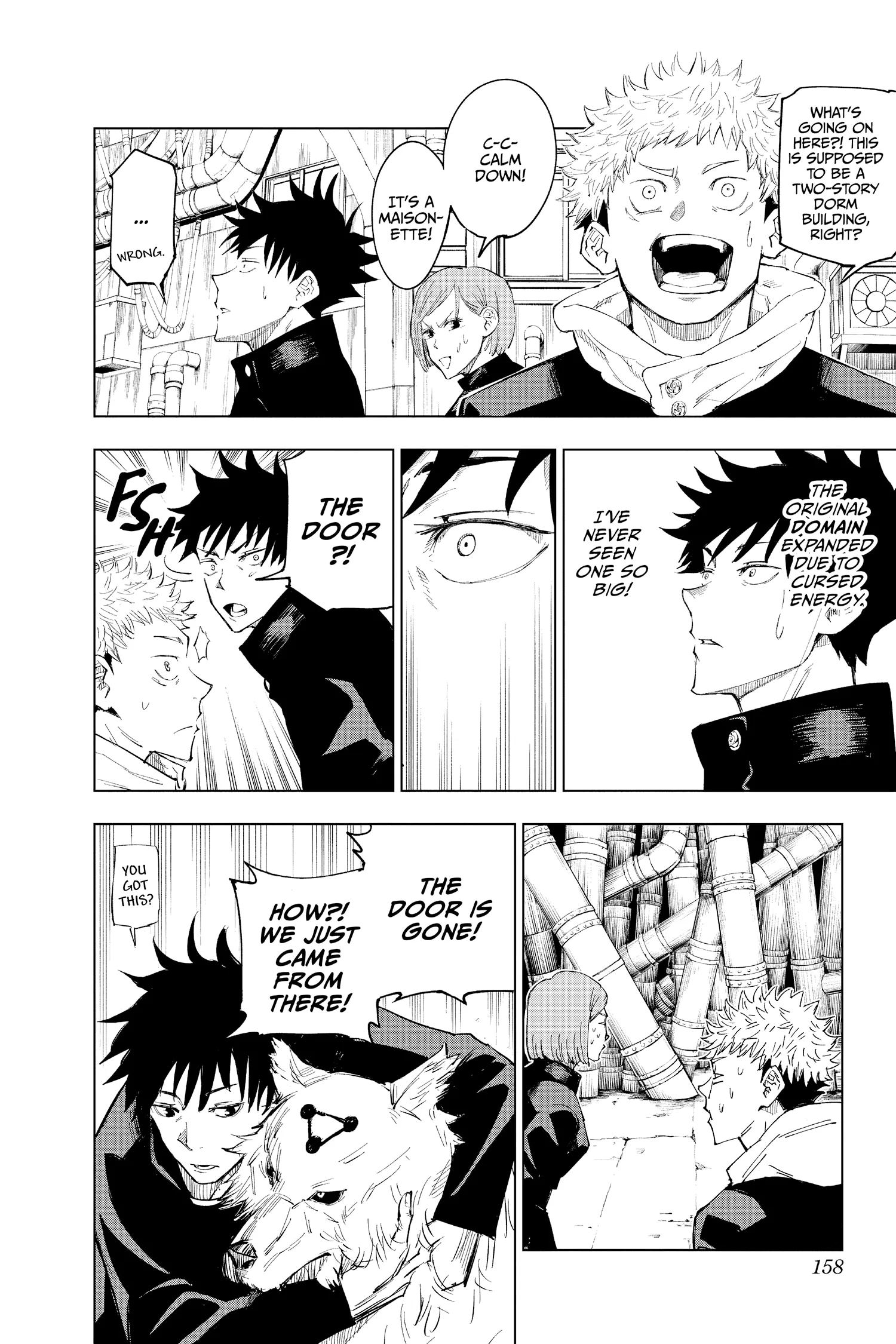 Jujutsu Kaisen (JJK) Manga Online, chapter Vol 1, page 156
