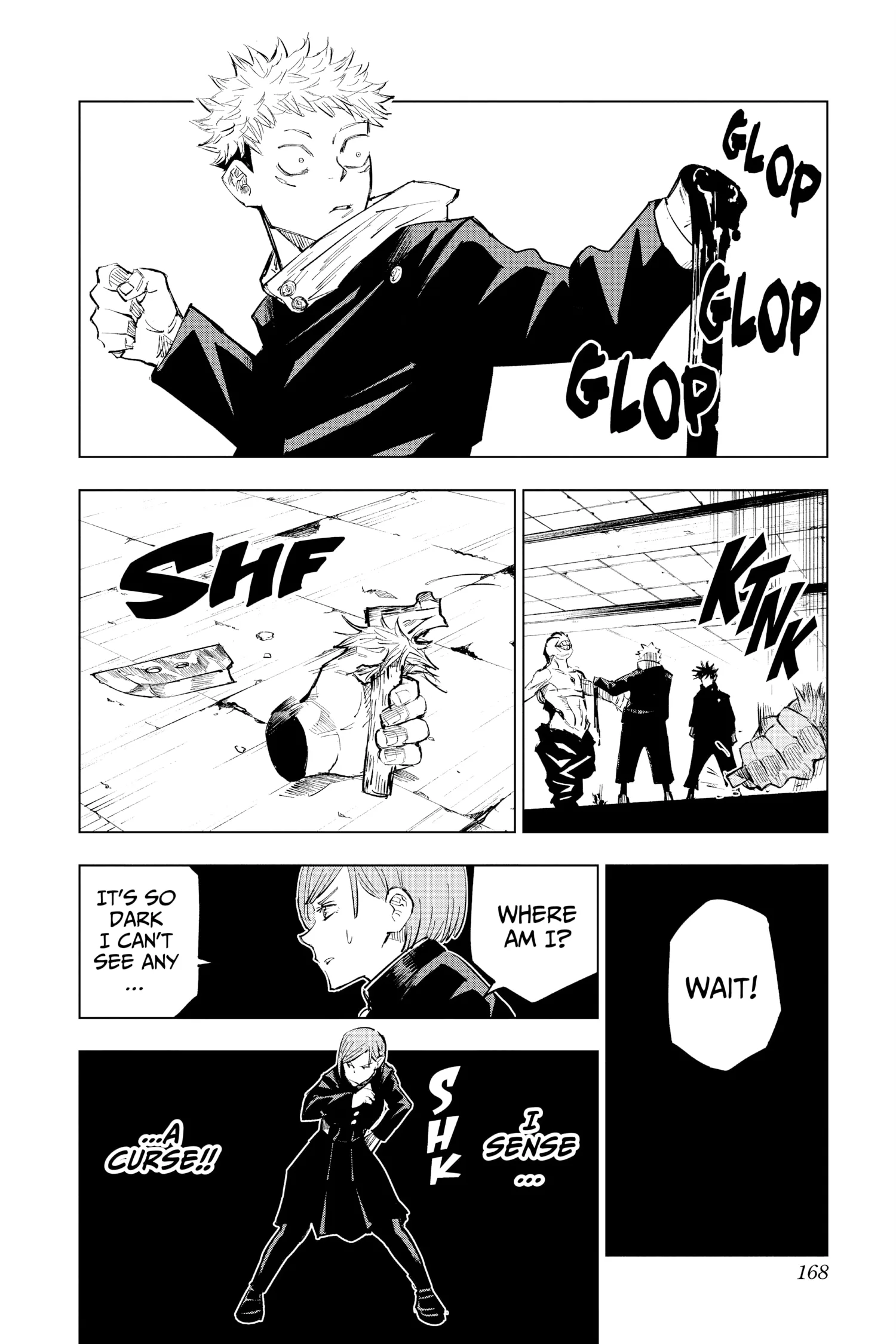Jujutsu Kaisen (JJK) Manga Online, chapter Vol 1, page 165