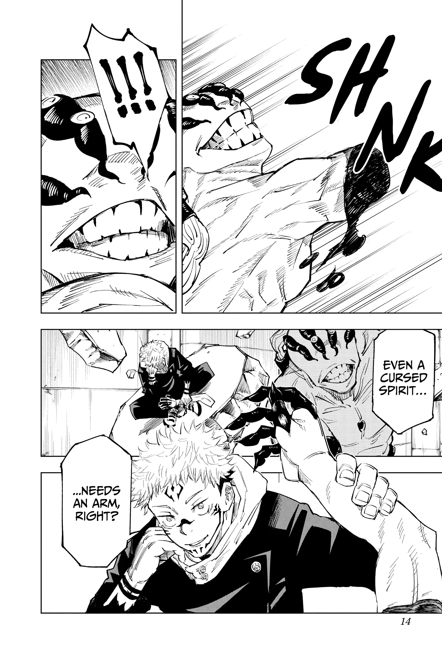 Jujutsu Kaisen (JJK) Manga Online, chapter Vol 2, page 14