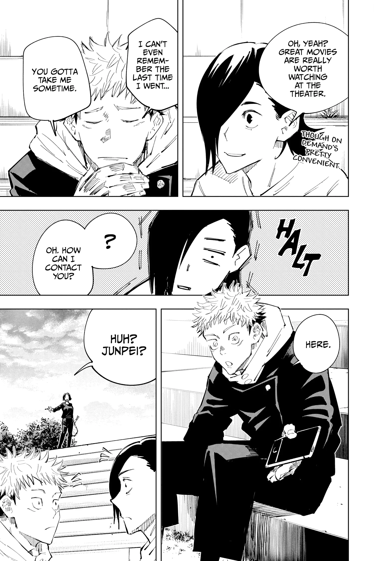 Jujutsu Kaisen (JJK) Manga Online, chapter Vol 3, page 150