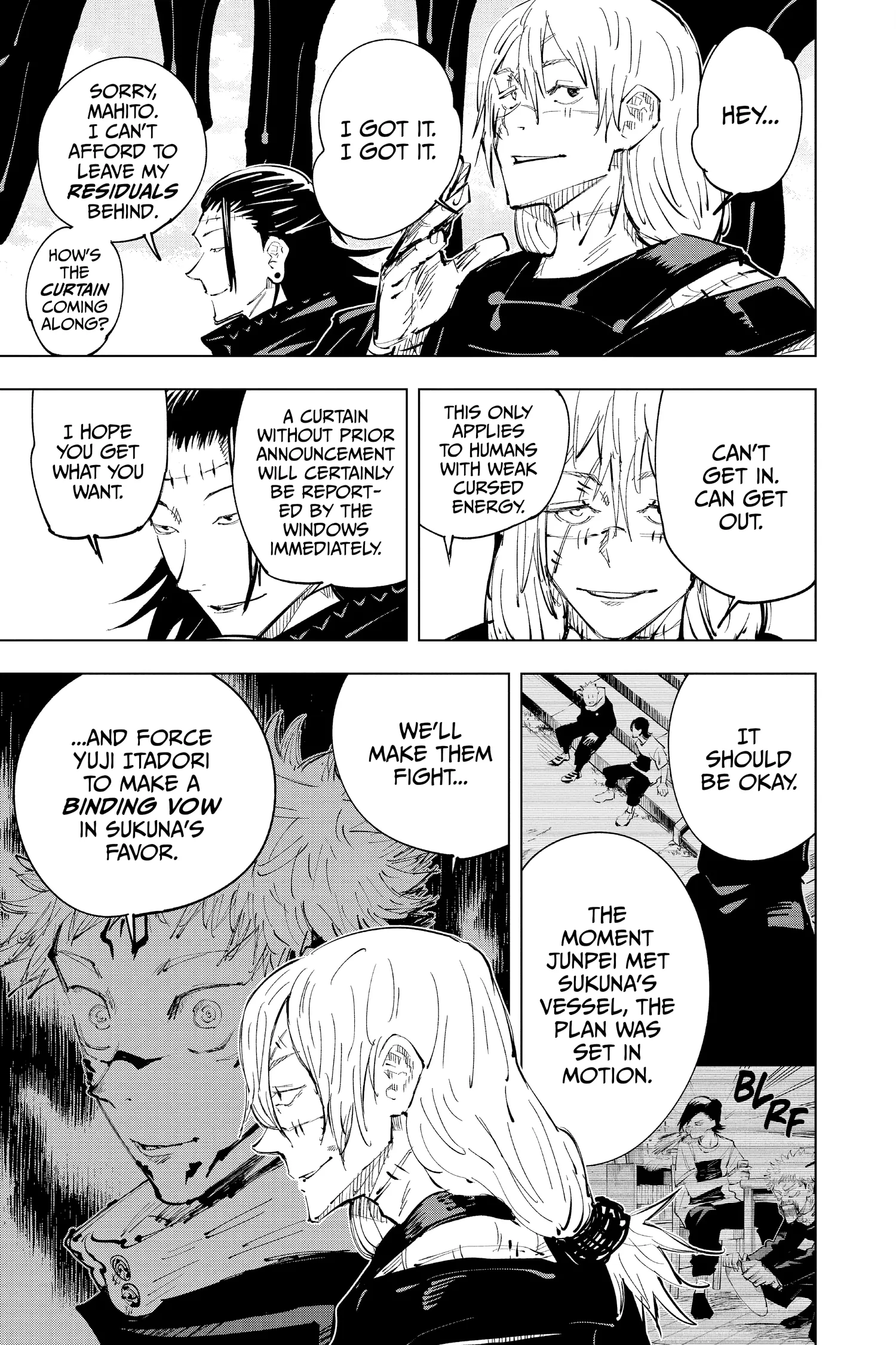 Jujutsu Kaisen (JJK) Manga Online, chapter Vol 3, page 176