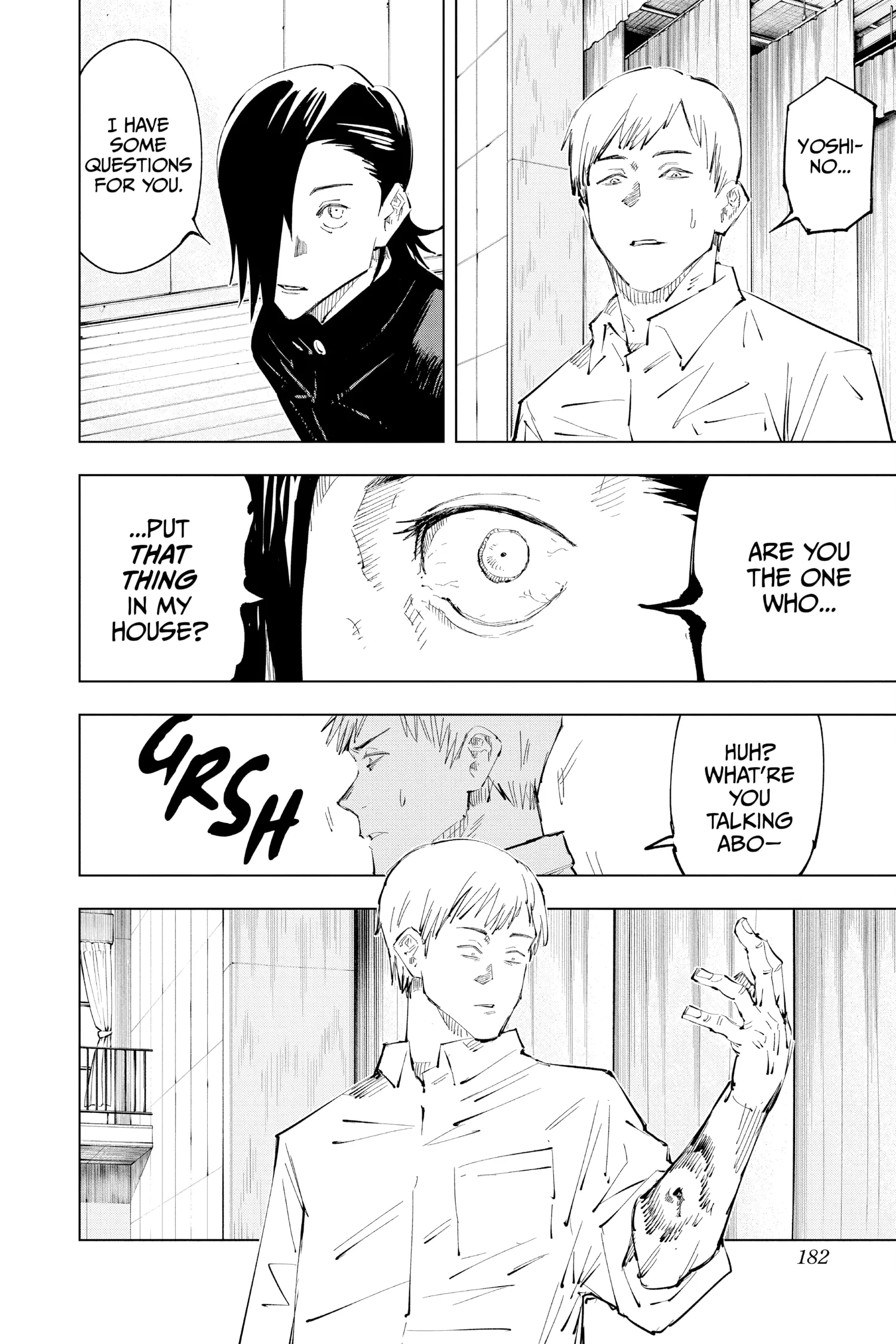 Jujutsu Kaisen (JJK) Manga Online, chapter Vol 3, page 181