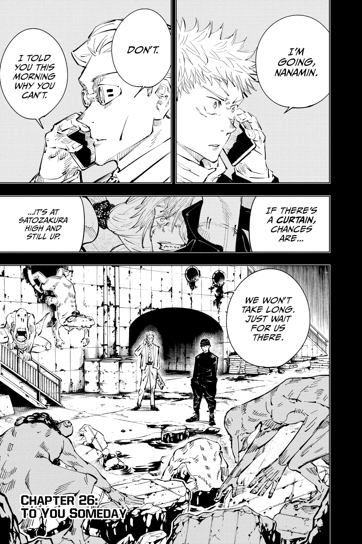 Jujutsu Kaisen (JJK) Manga Online, chapter Vol 4, page 7