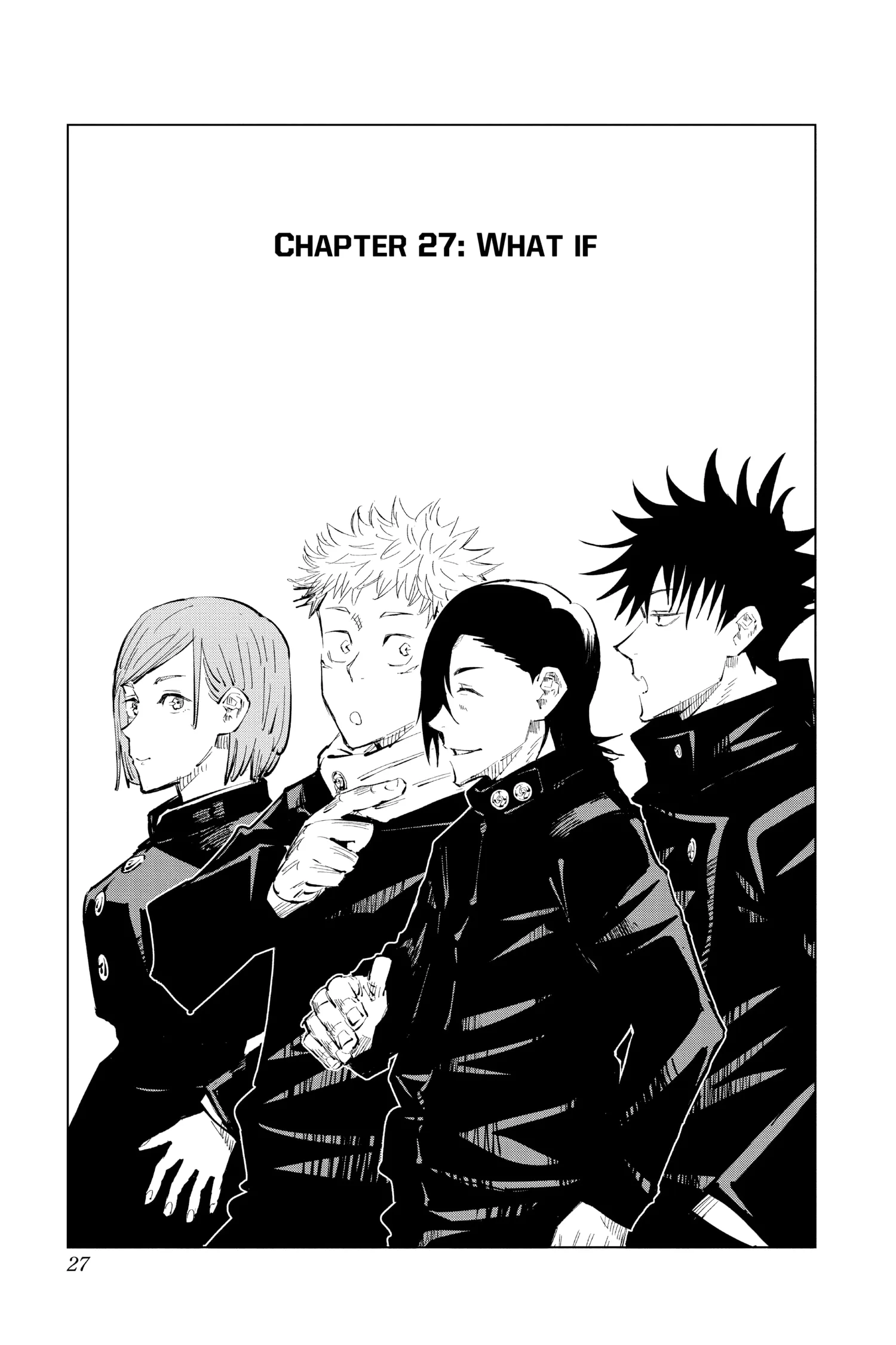 Jujutsu Kaisen (JJK) Manga Online, chapter Vol 4, page 26