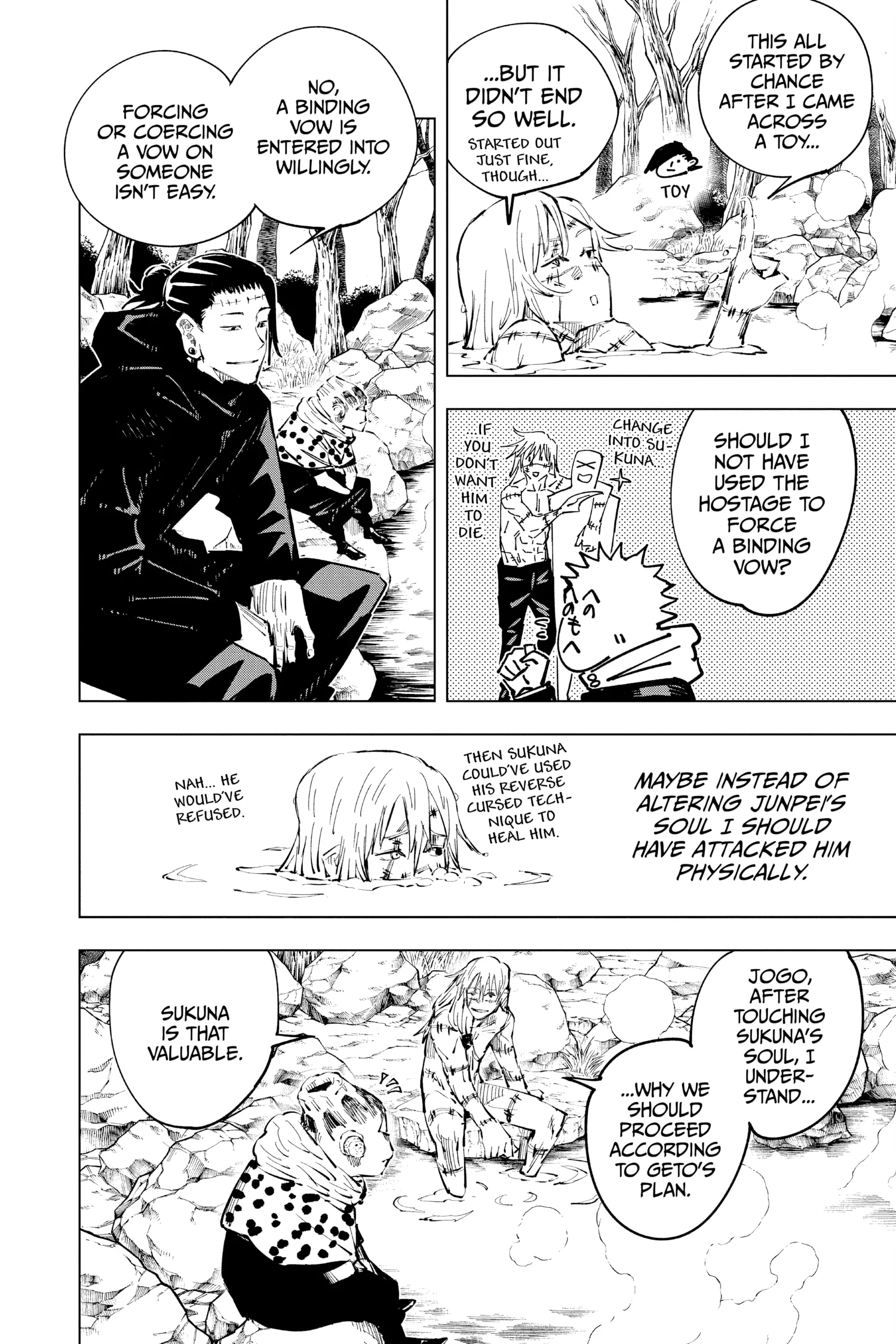 Jujutsu Kaisen (JJK) Manga Online, chapter Vol 4, page 129