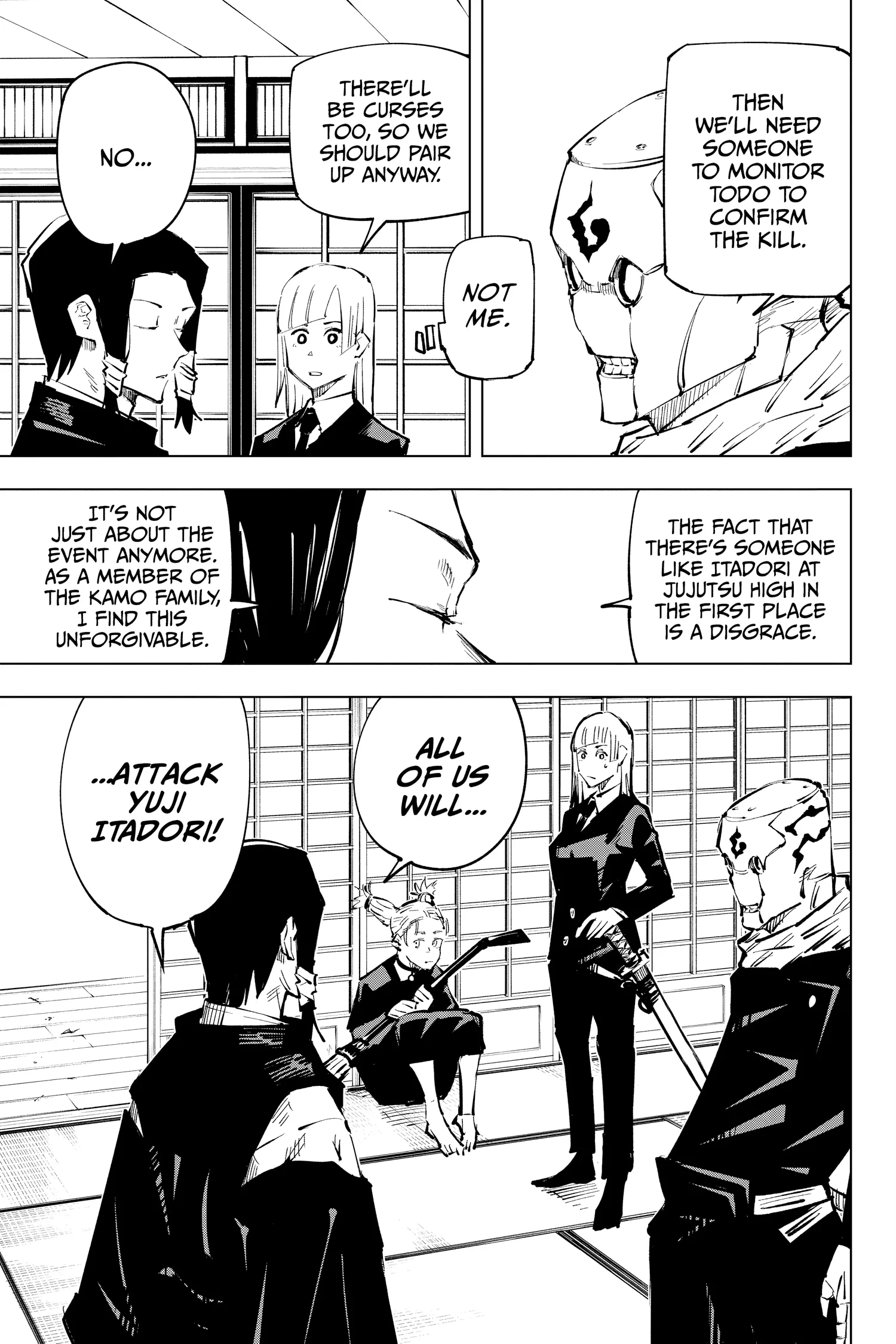 Jujutsu Kaisen (JJK) Manga Online, chapter Vol 4, page 158