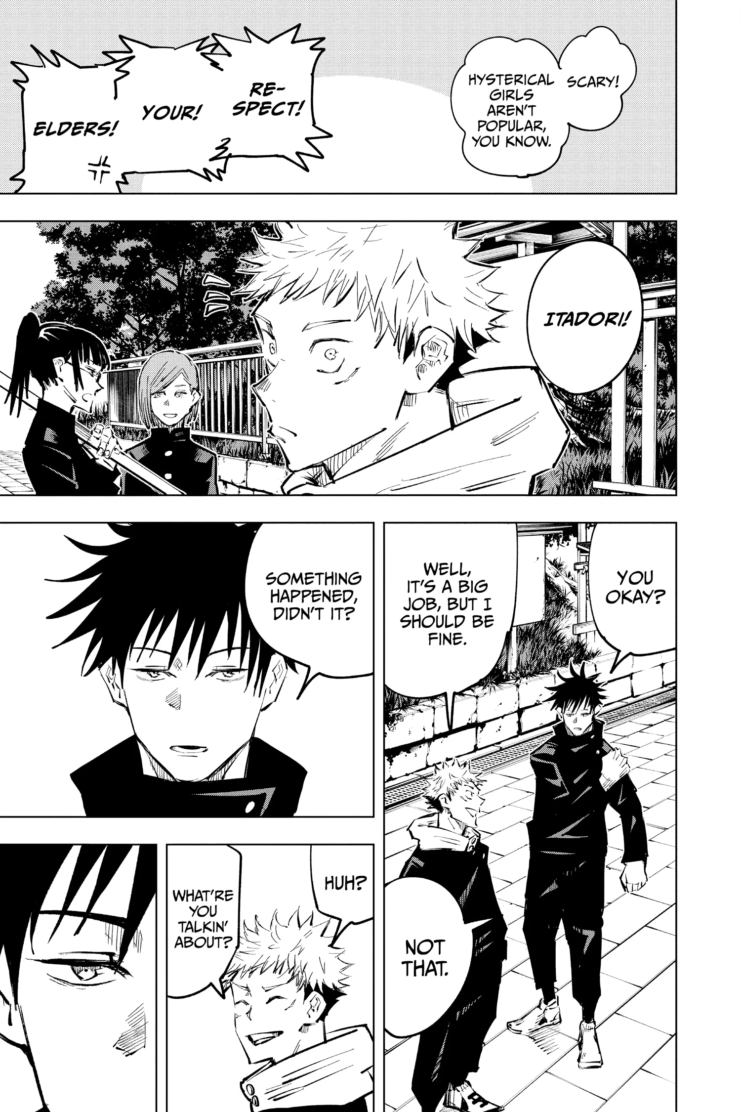Jujutsu Kaisen (JJK) Manga Online, chapter Vol 4, page 162