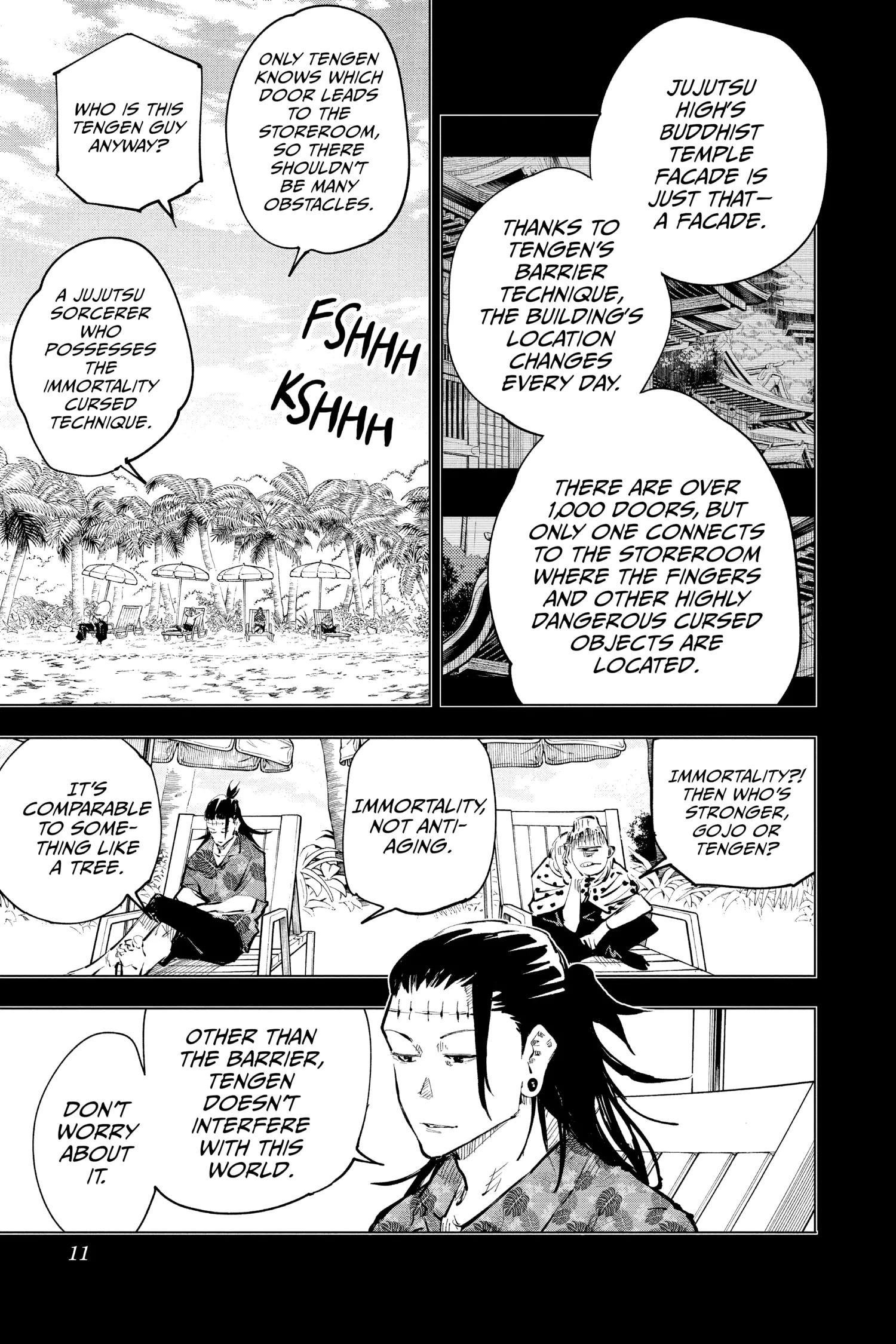 Jujutsu Kaisen (JJK) Manga Online, chapter Vol 7, page 11