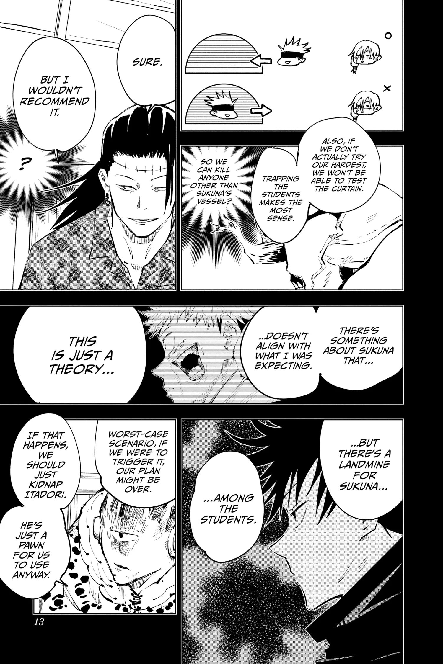 Jujutsu Kaisen (JJK) Manga Online, chapter Vol 7, page 13