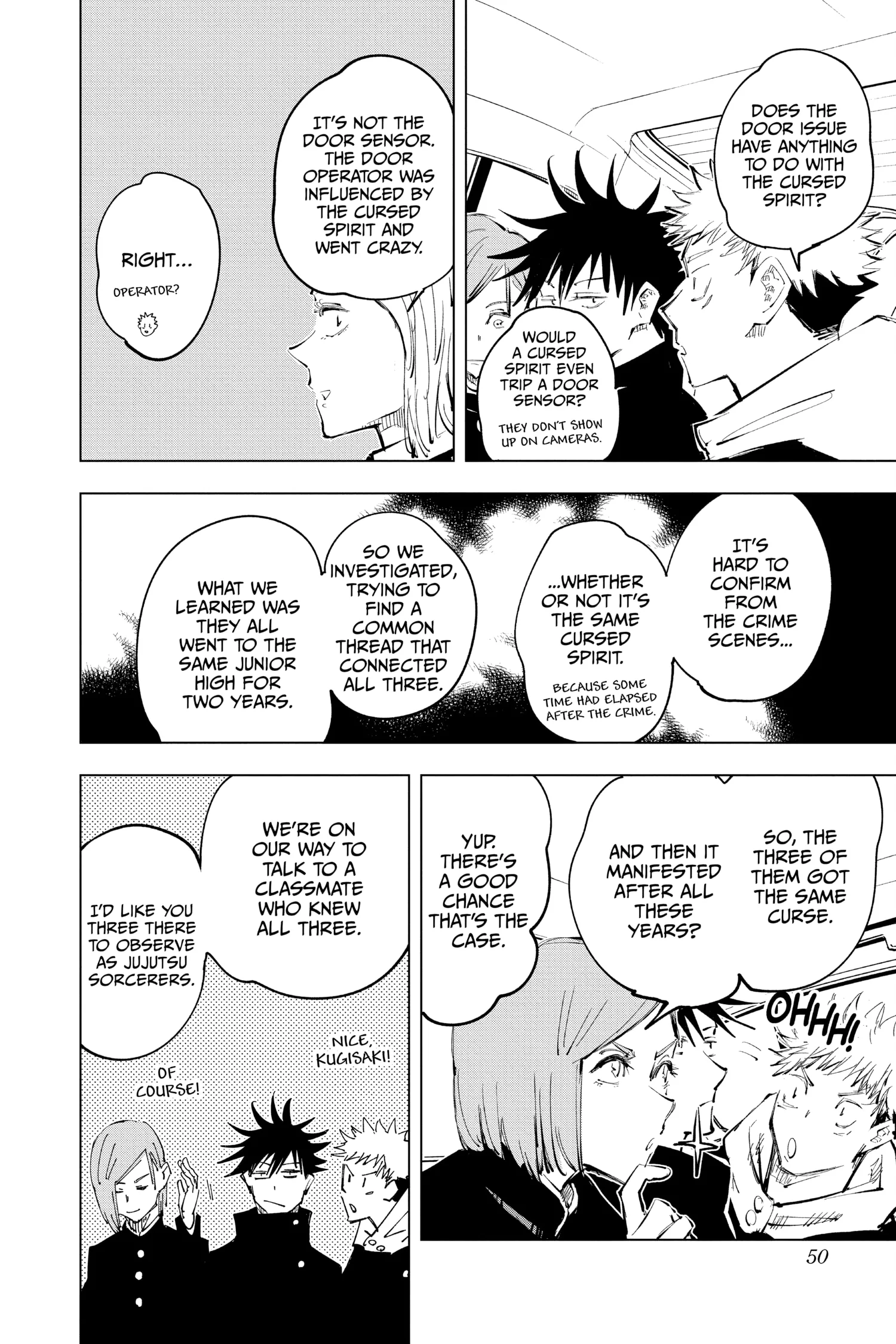 Jujutsu Kaisen (JJK) Manga Online, chapter Vol 7, page 49