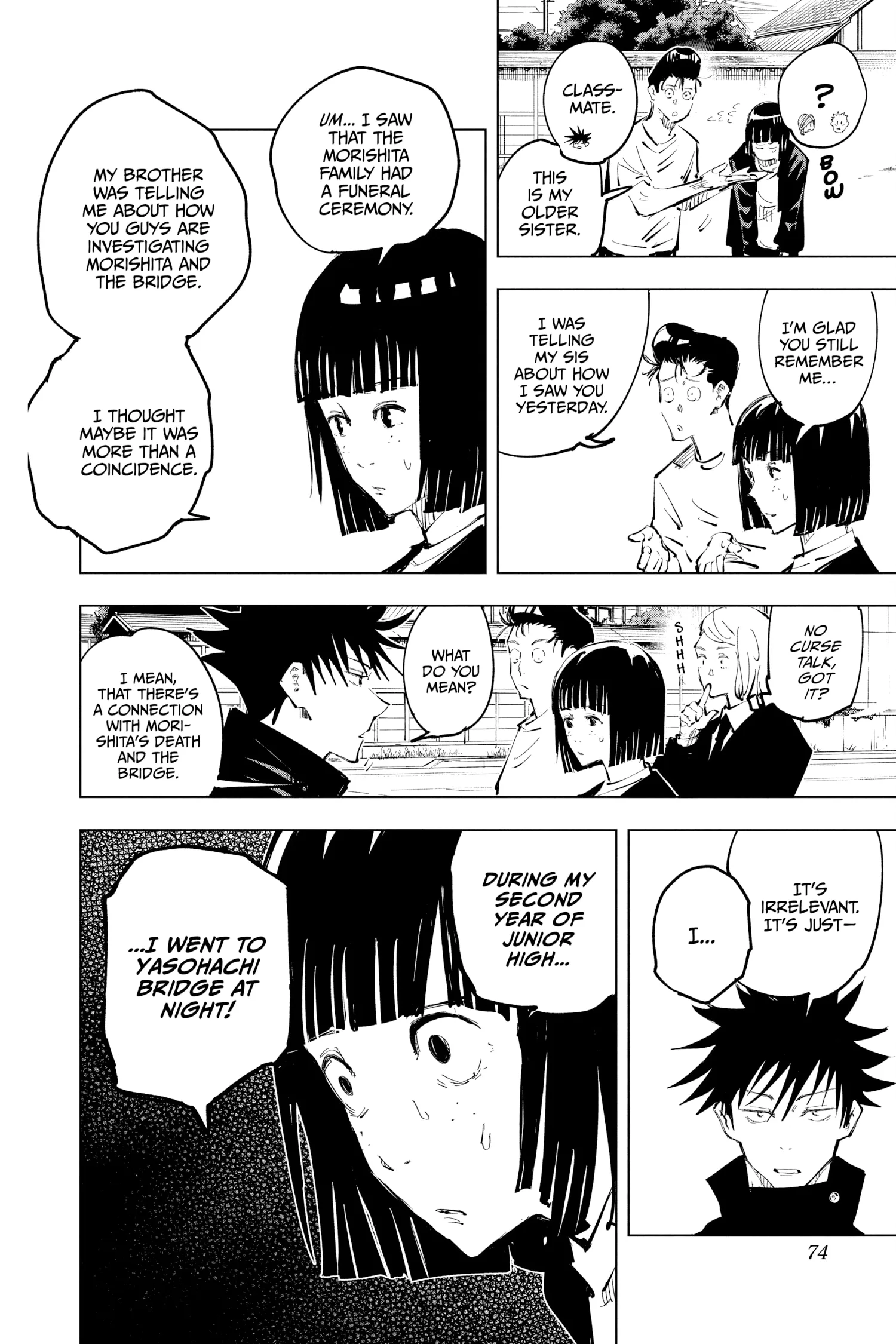 Jujutsu Kaisen (JJK) Manga Online, chapter Vol 7, page 72