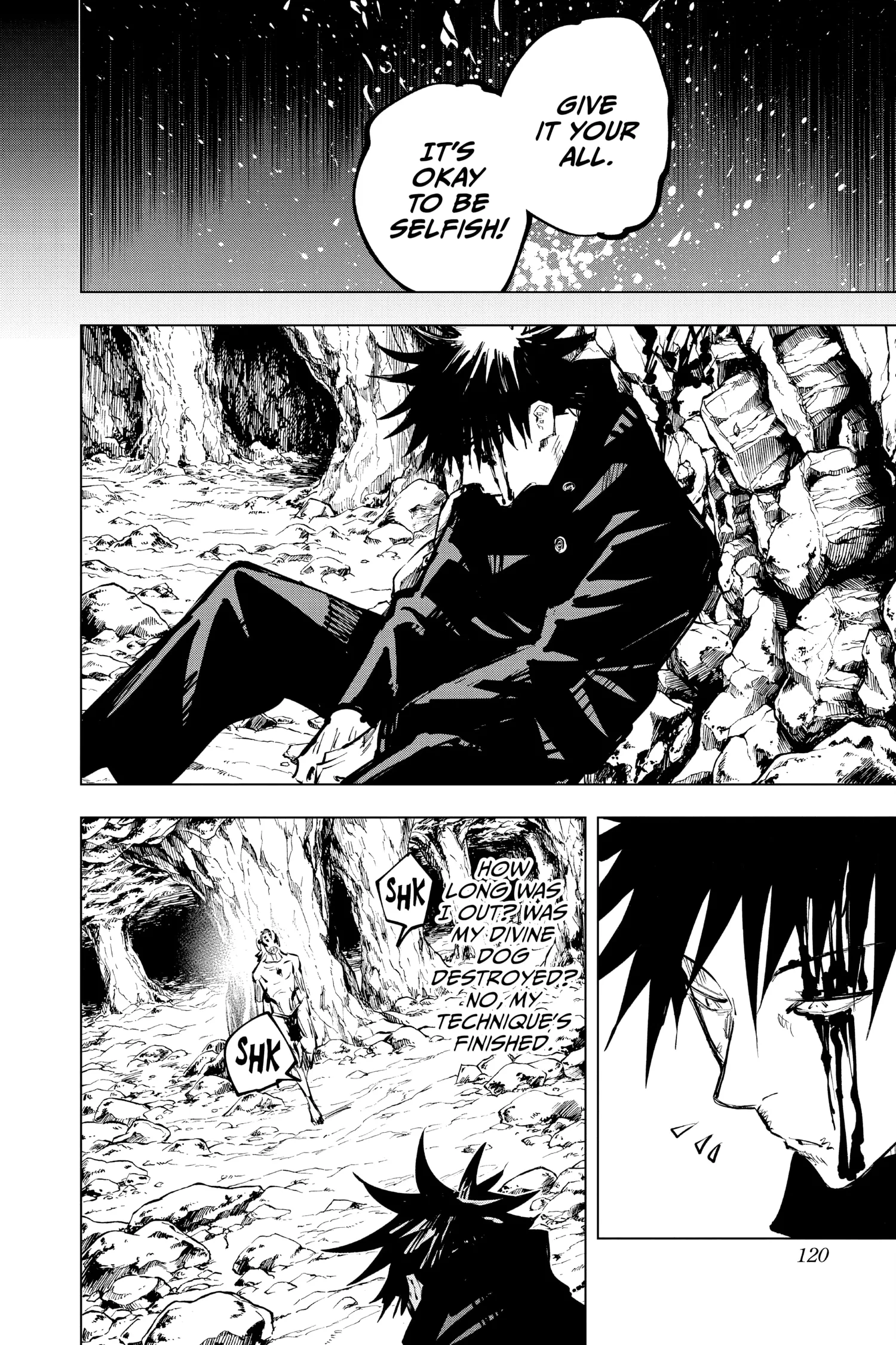 Jujutsu Kaisen (JJK) Manga Online, chapter Vol 7, page 117