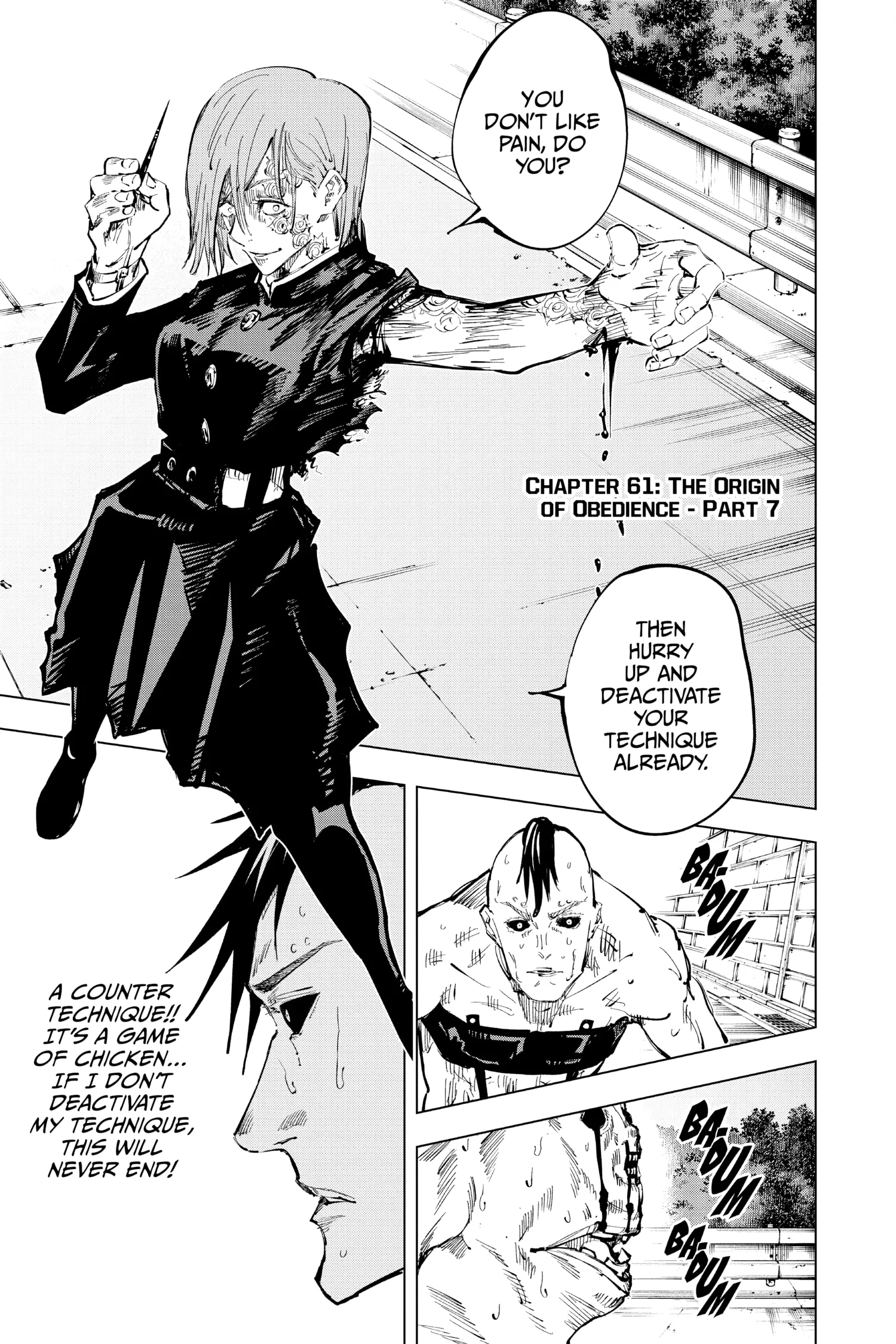 Jujutsu Kaisen (JJK) Manga Online, chapter Vol 7, page 167