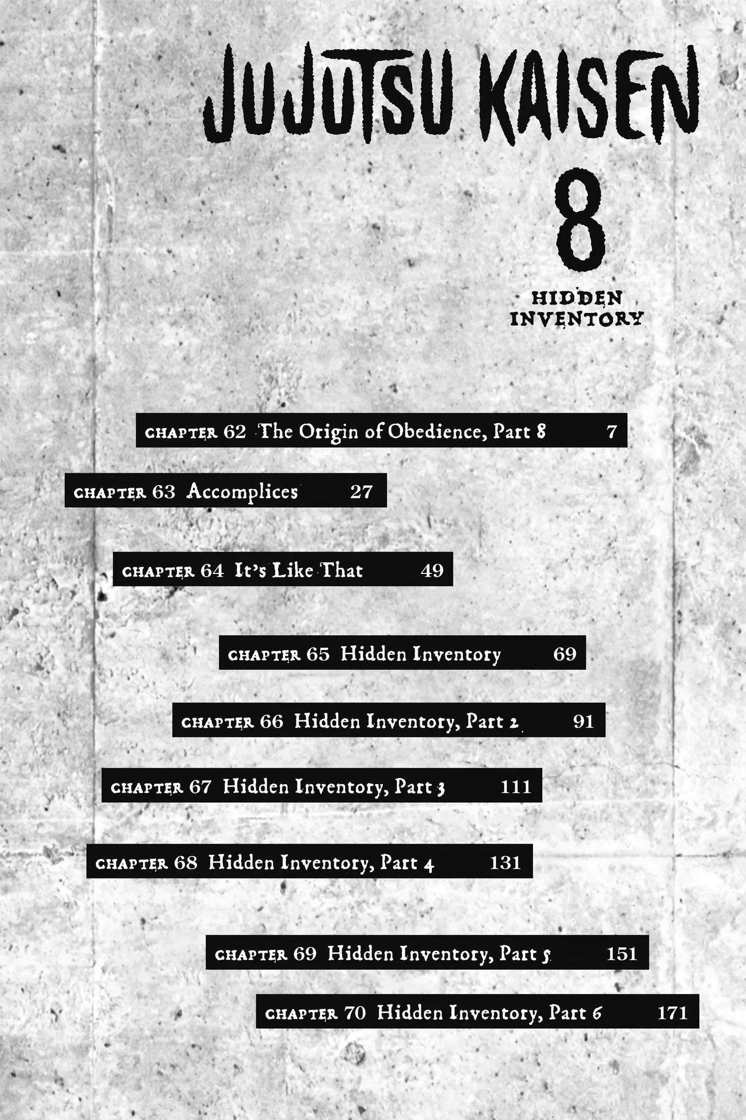 Jujutsu Kaisen (JJK) Manga Online, chapter Vol 8, page 6
