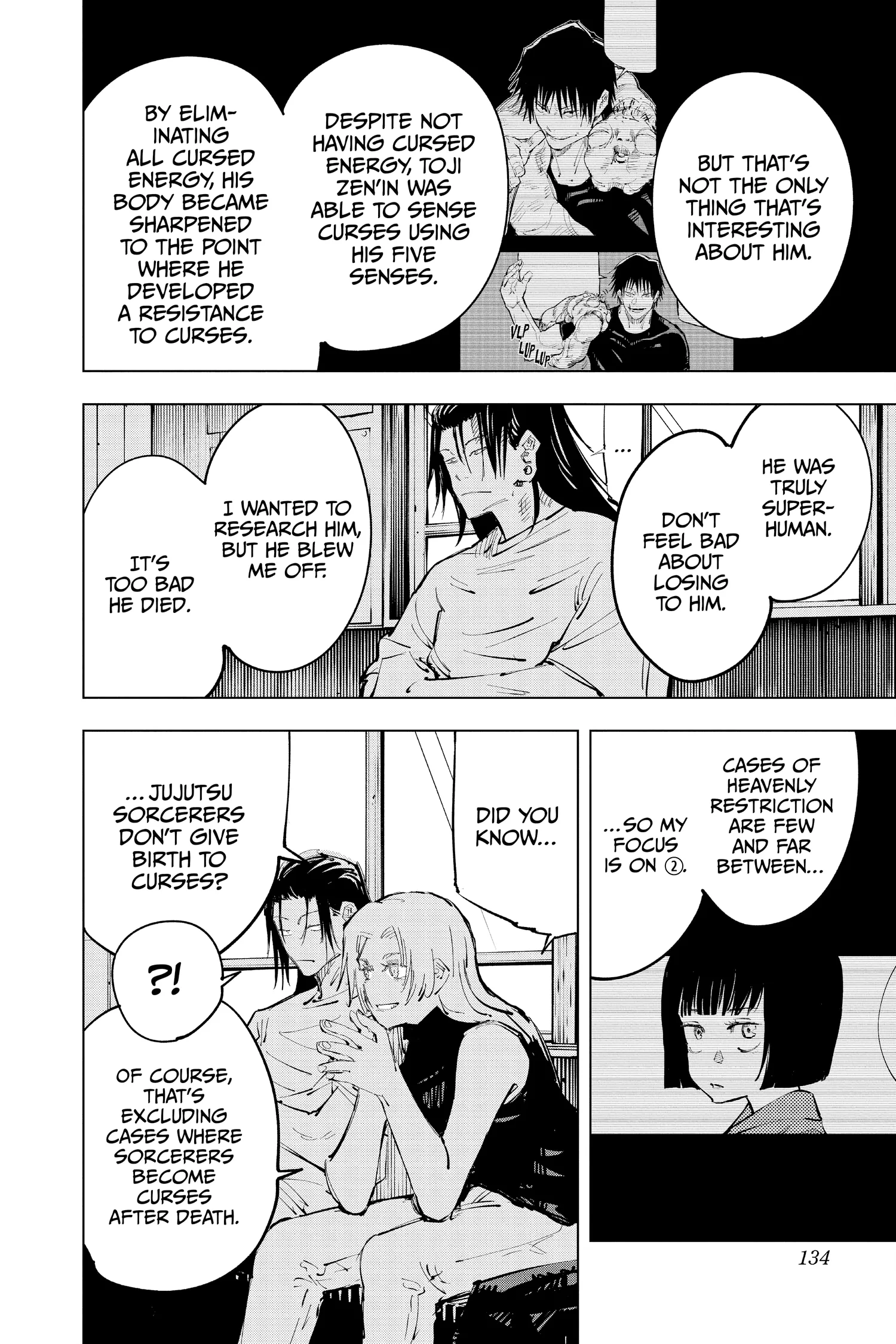 Jujutsu Kaisen (JJK) Manga Online, chapter Vol 9, page 127