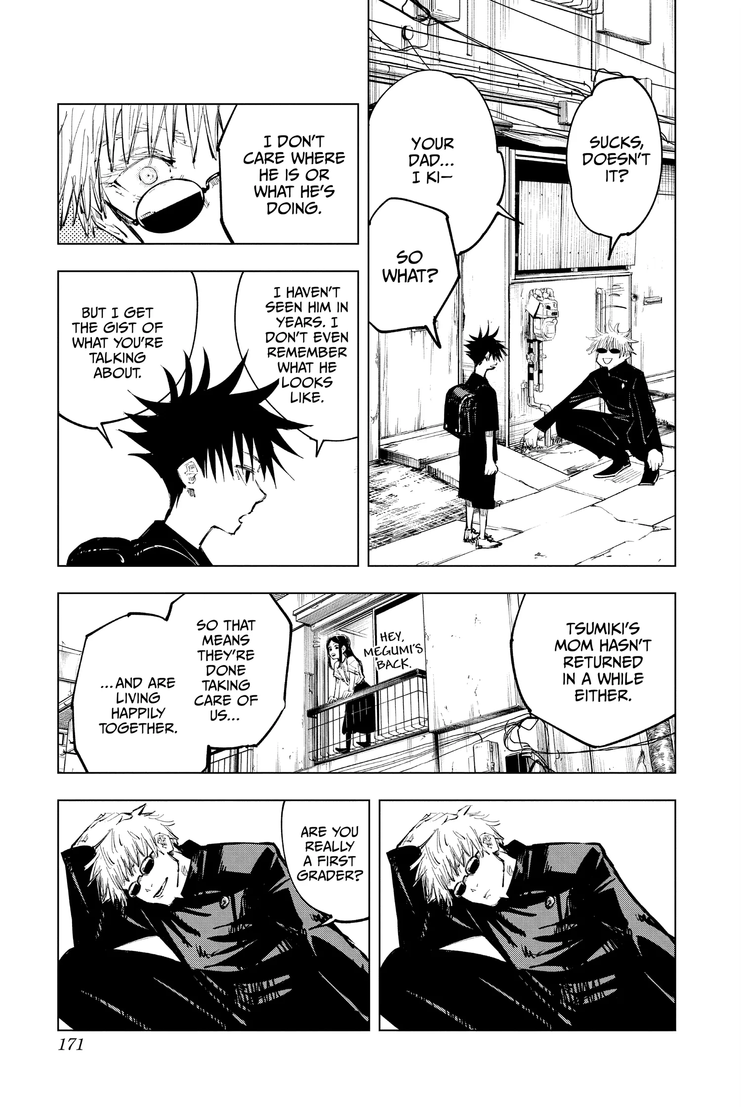 Jujutsu Kaisen (JJK) Manga Online, chapter Vol 9, page 164