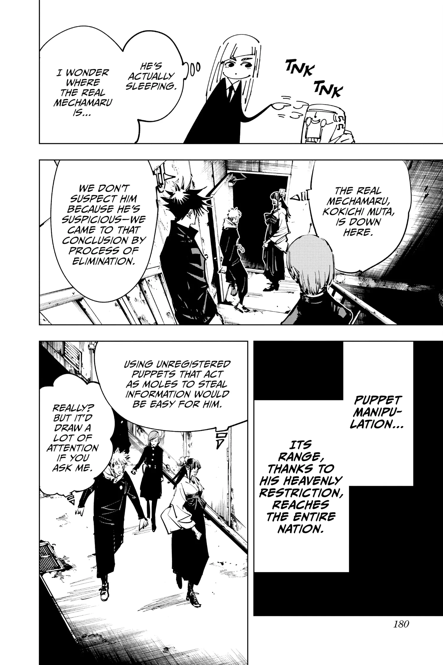 Jujutsu Kaisen (JJK) Manga Online, chapter Vol 9, page 173