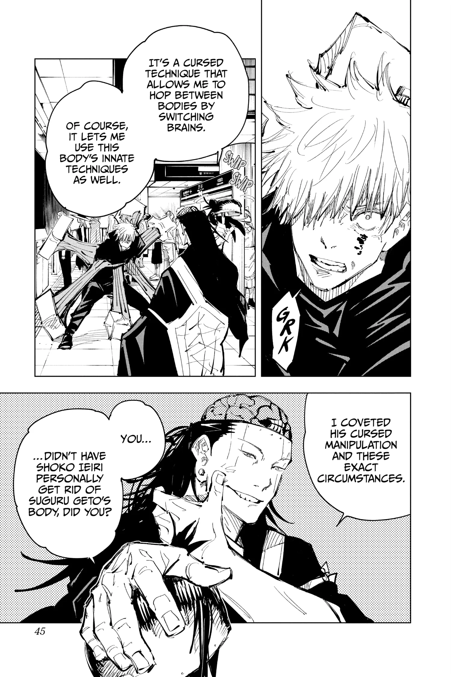 Jujutsu Kaisen (JJK) Manga Online, chapter Vol 11, page 40