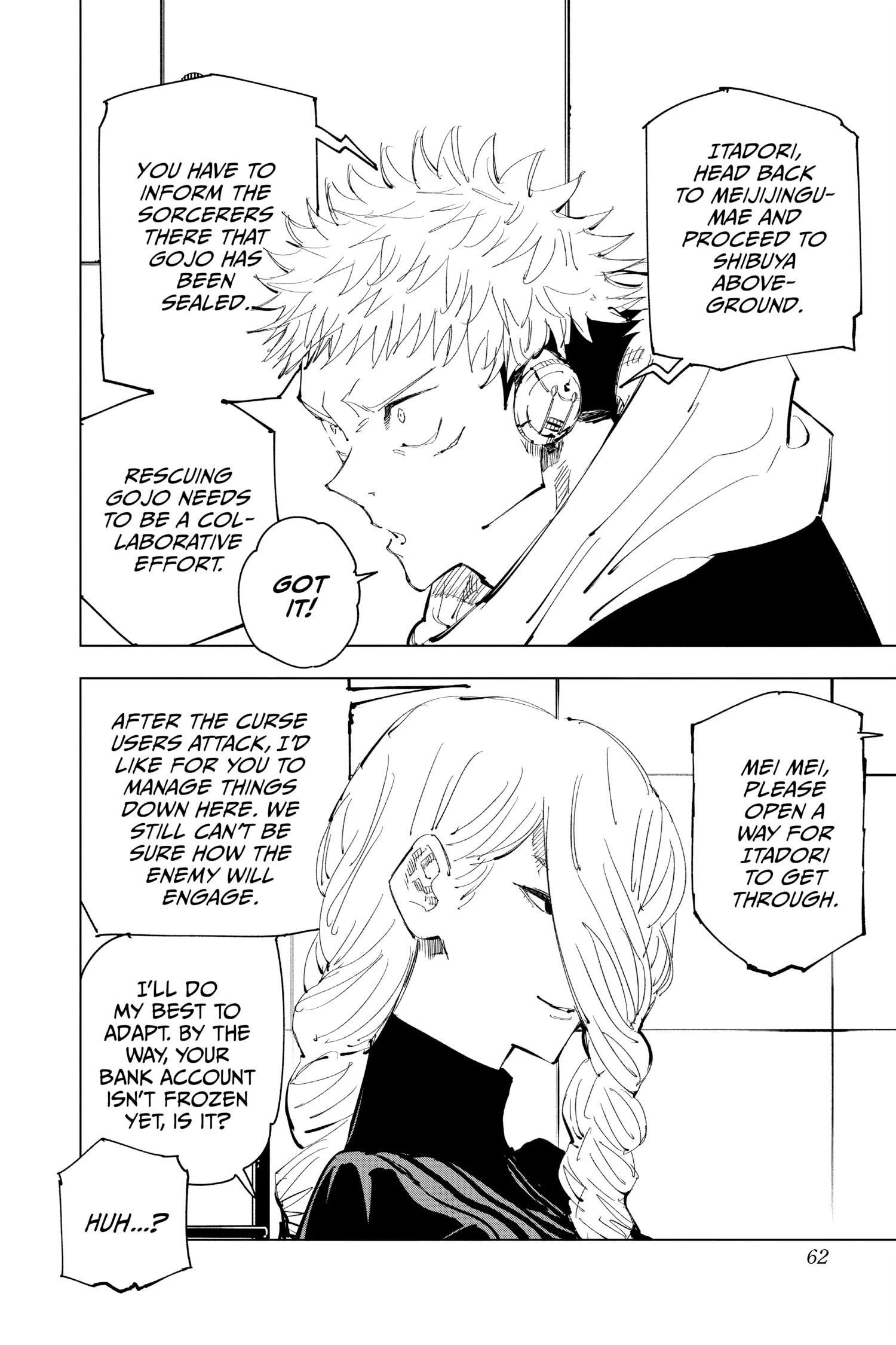 Jujutsu Kaisen (JJK) Manga Online, chapter Vol 11, page 57