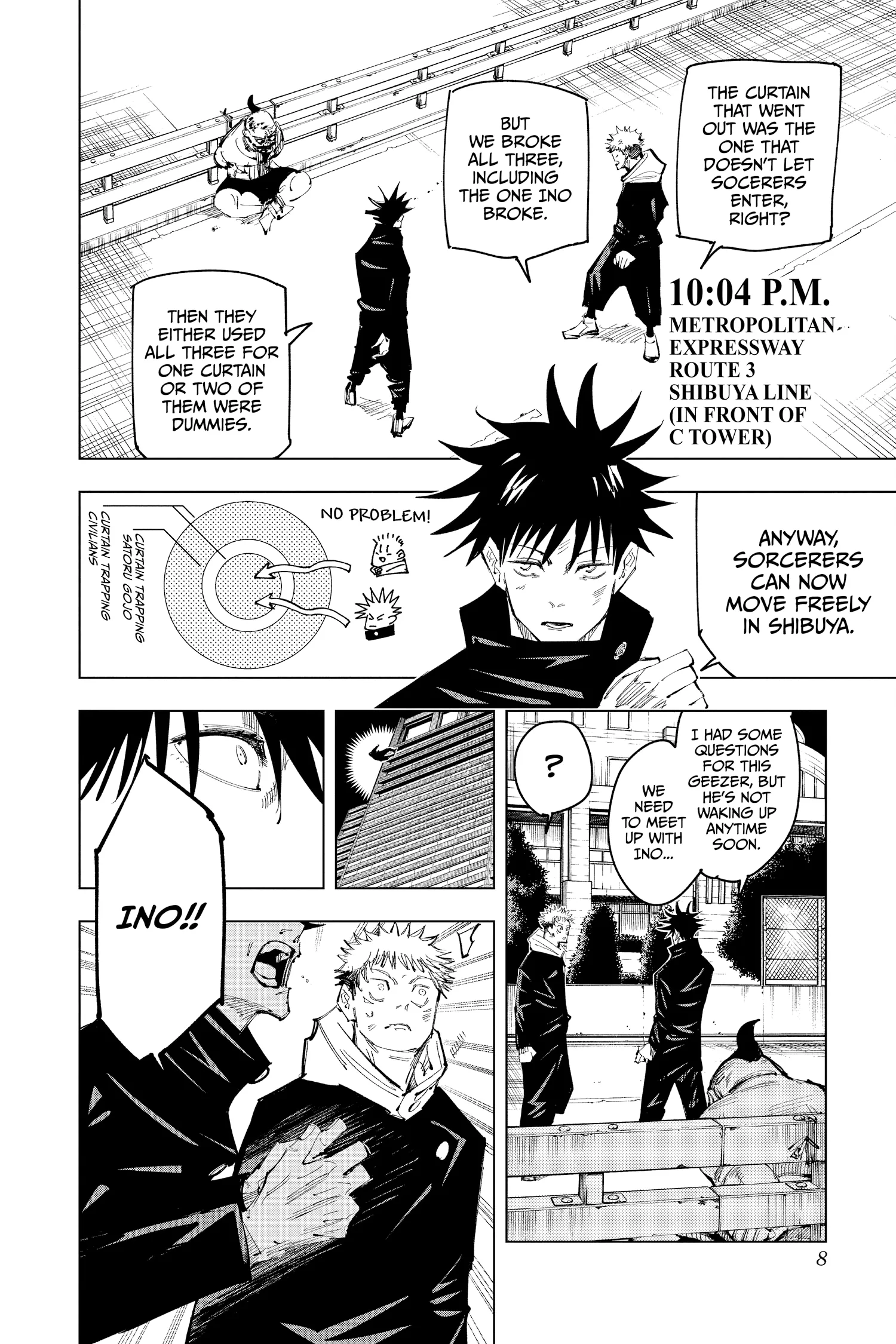 Jujutsu Kaisen (JJK) Manga Online, chapter Vol 12, page 8